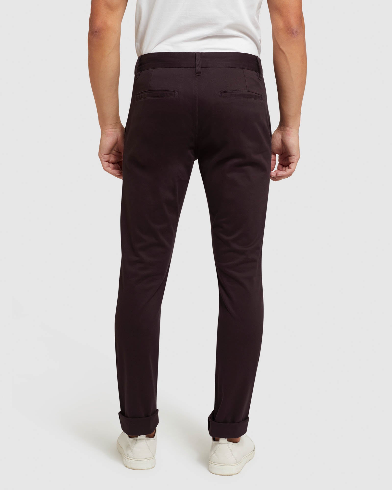 STRETCH ORGANIC COTTON SKINNY CHINOS