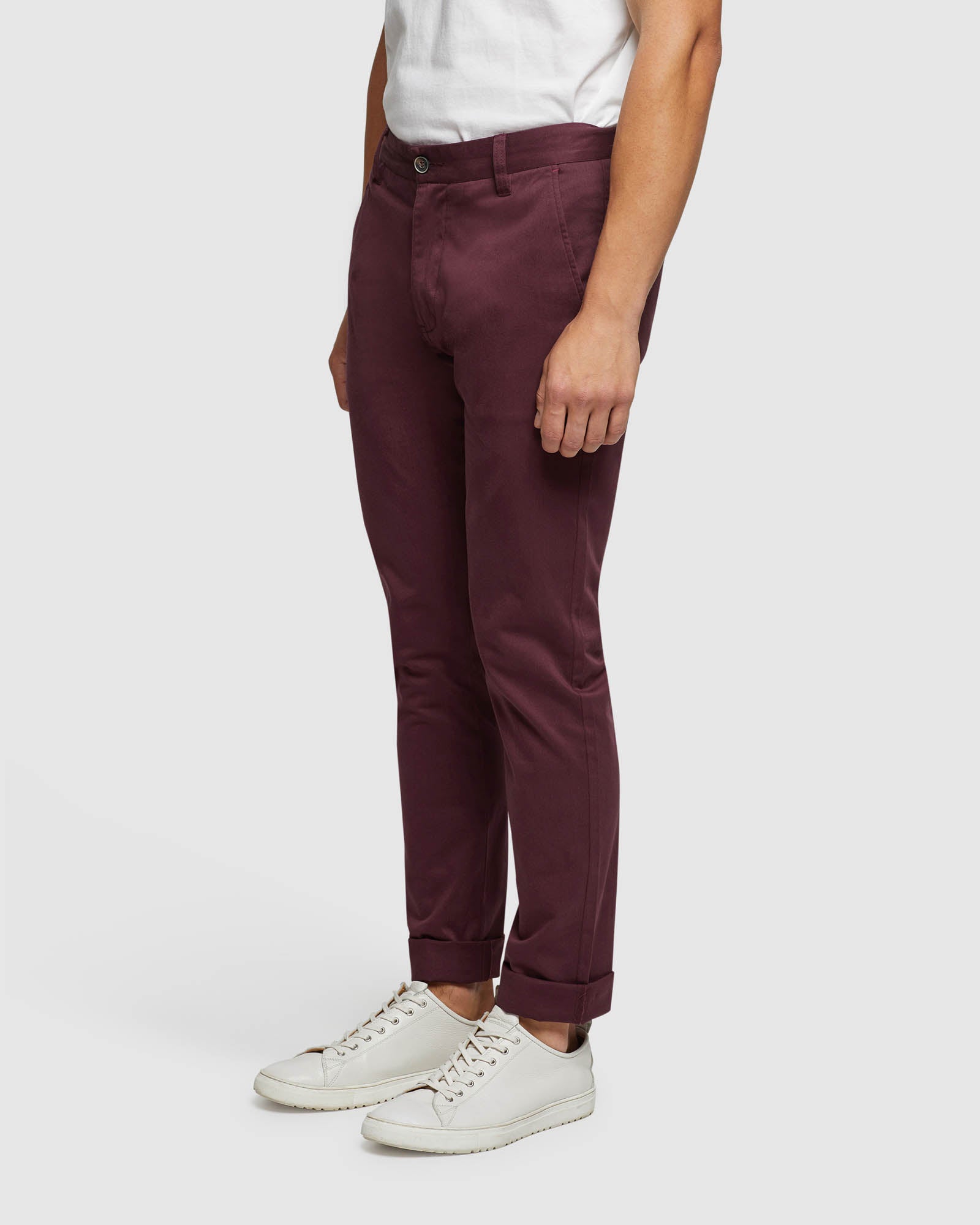 STRETCH ORGANIC COTTON SKINNY CHINOS