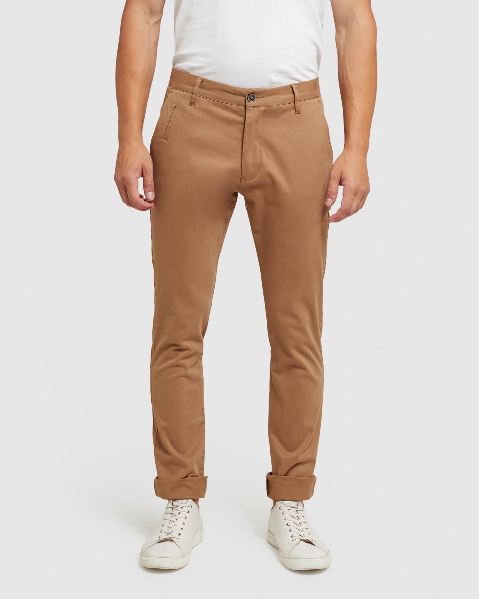 STRETCH ORGANIC COTTON SKINNY CHINOS