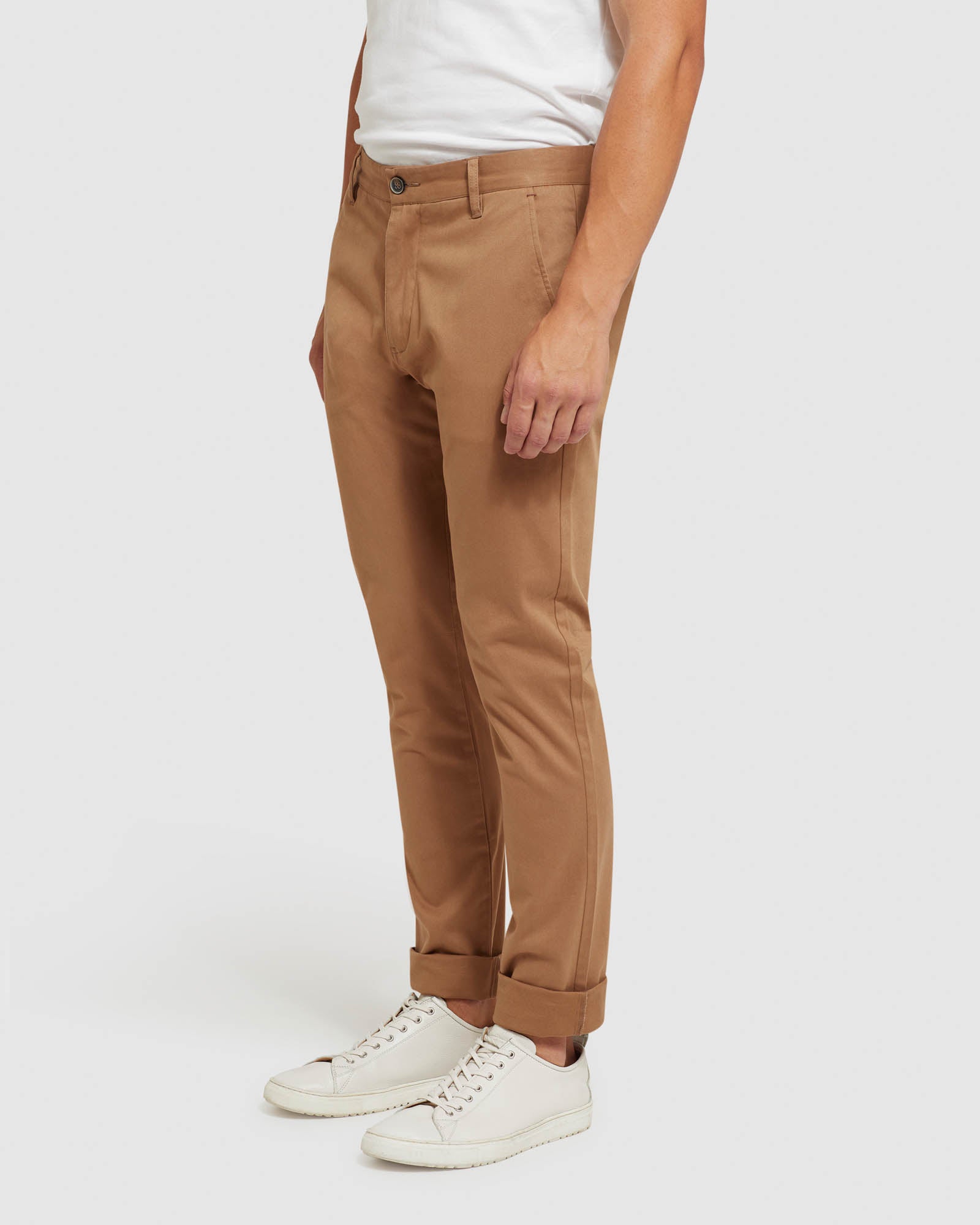 STRETCH ORGANIC COTTON SKINNY CHINOS