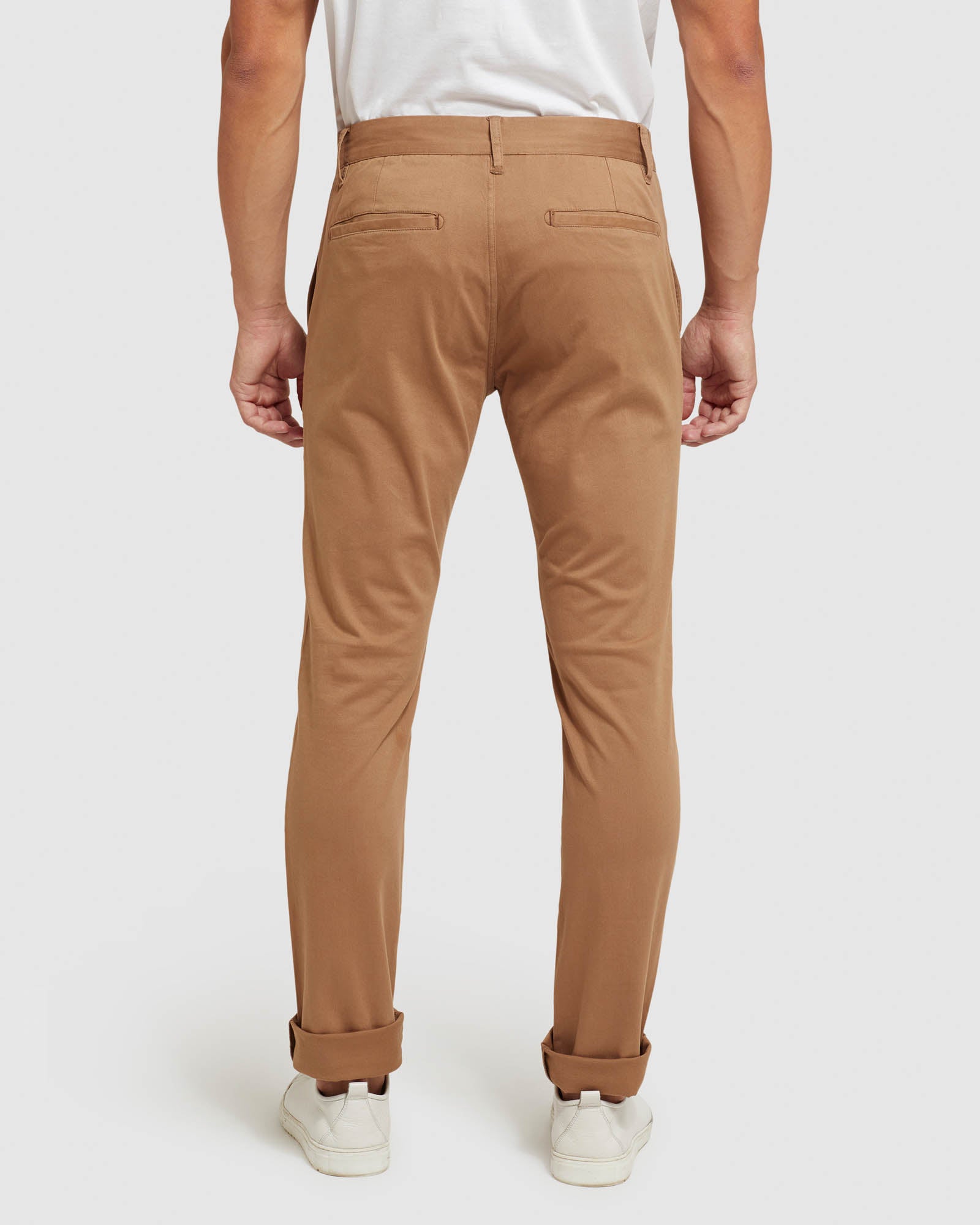 STRETCH ORGANIC COTTON SKINNY CHINOS