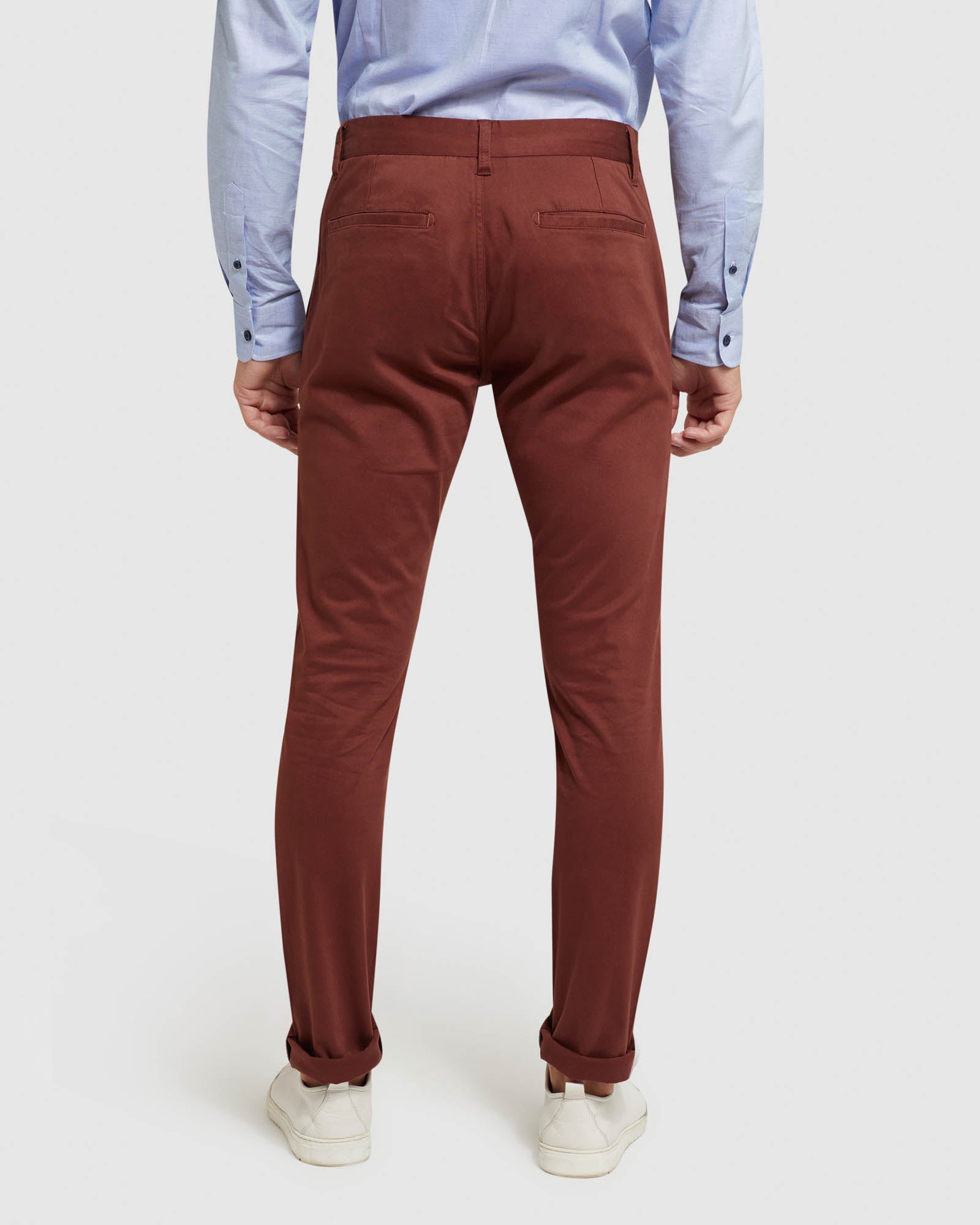 STRETCH ORGANIC COTTON SKINNY CHINOS