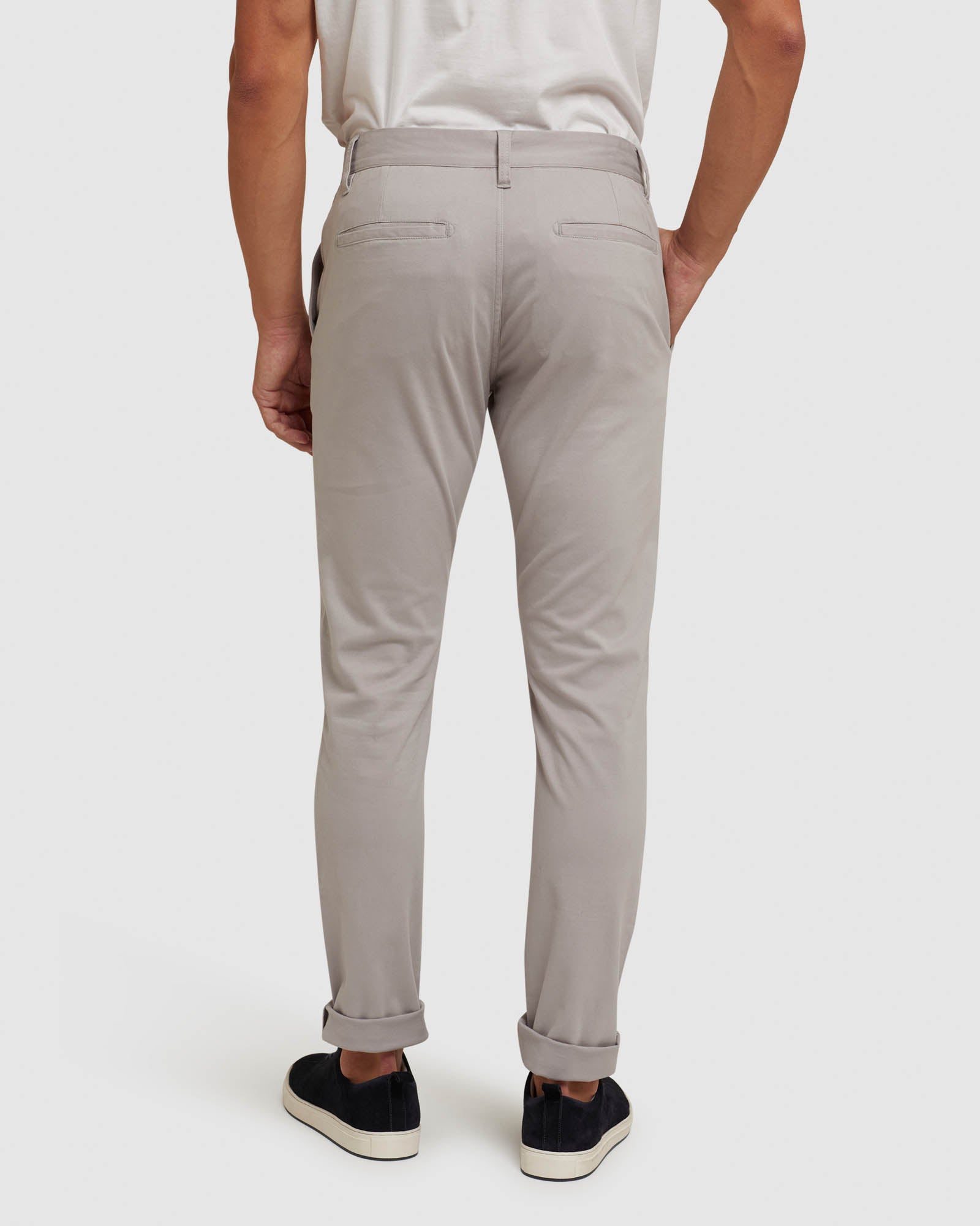 STRETCH ORGANIC COTTON SKINNY CHINOS