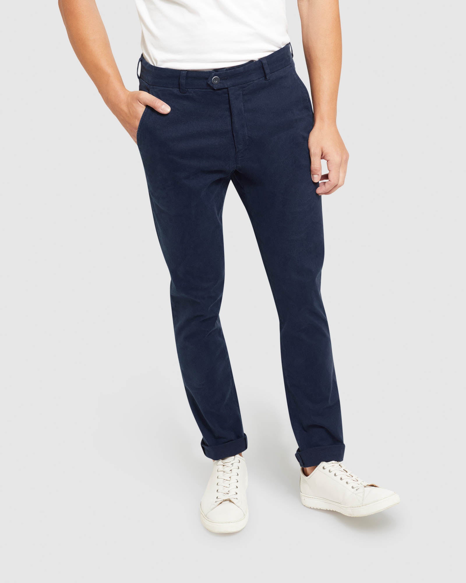 LUKA STRETCH ORGANIC COTTON PANTS