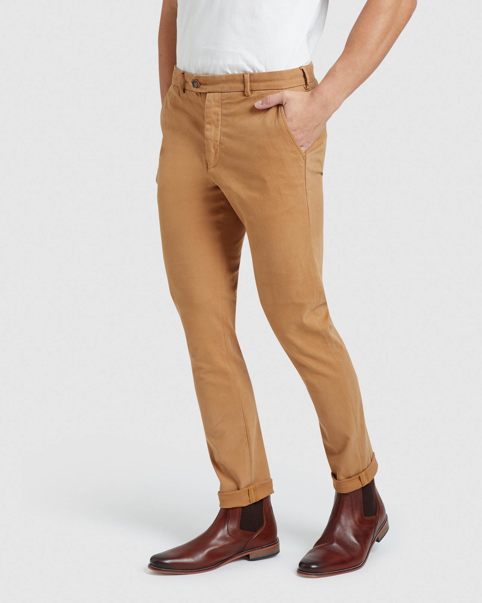 LUKA STRETCH ORGANIC COTTON PANTS