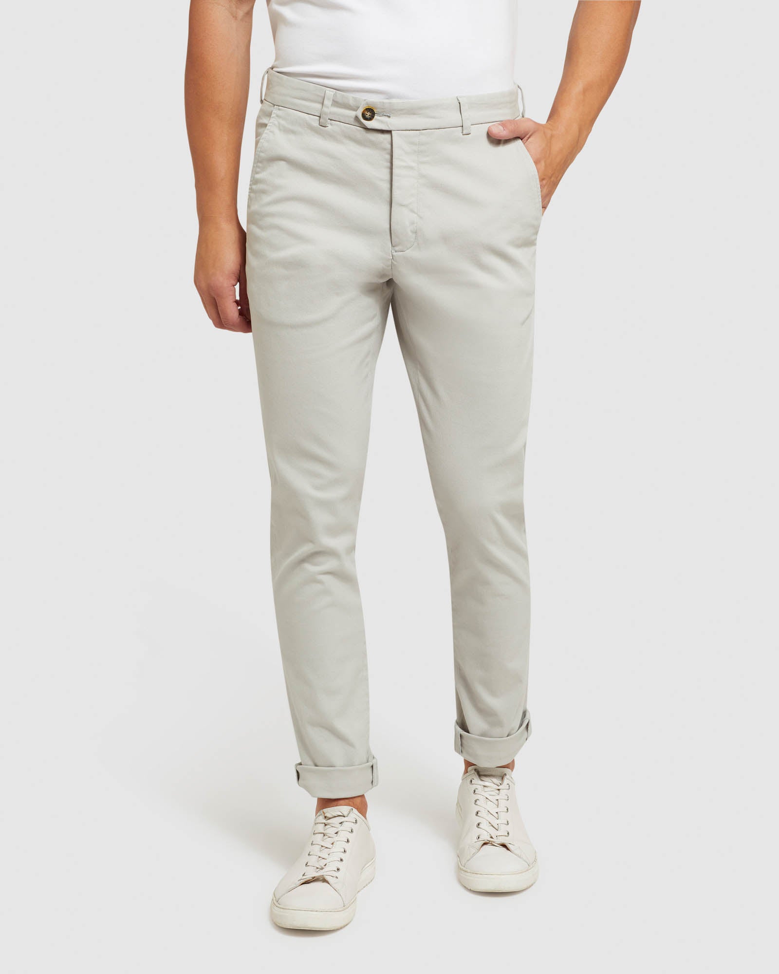 LUKA STRETCH ORGANIC COTTON PANTS