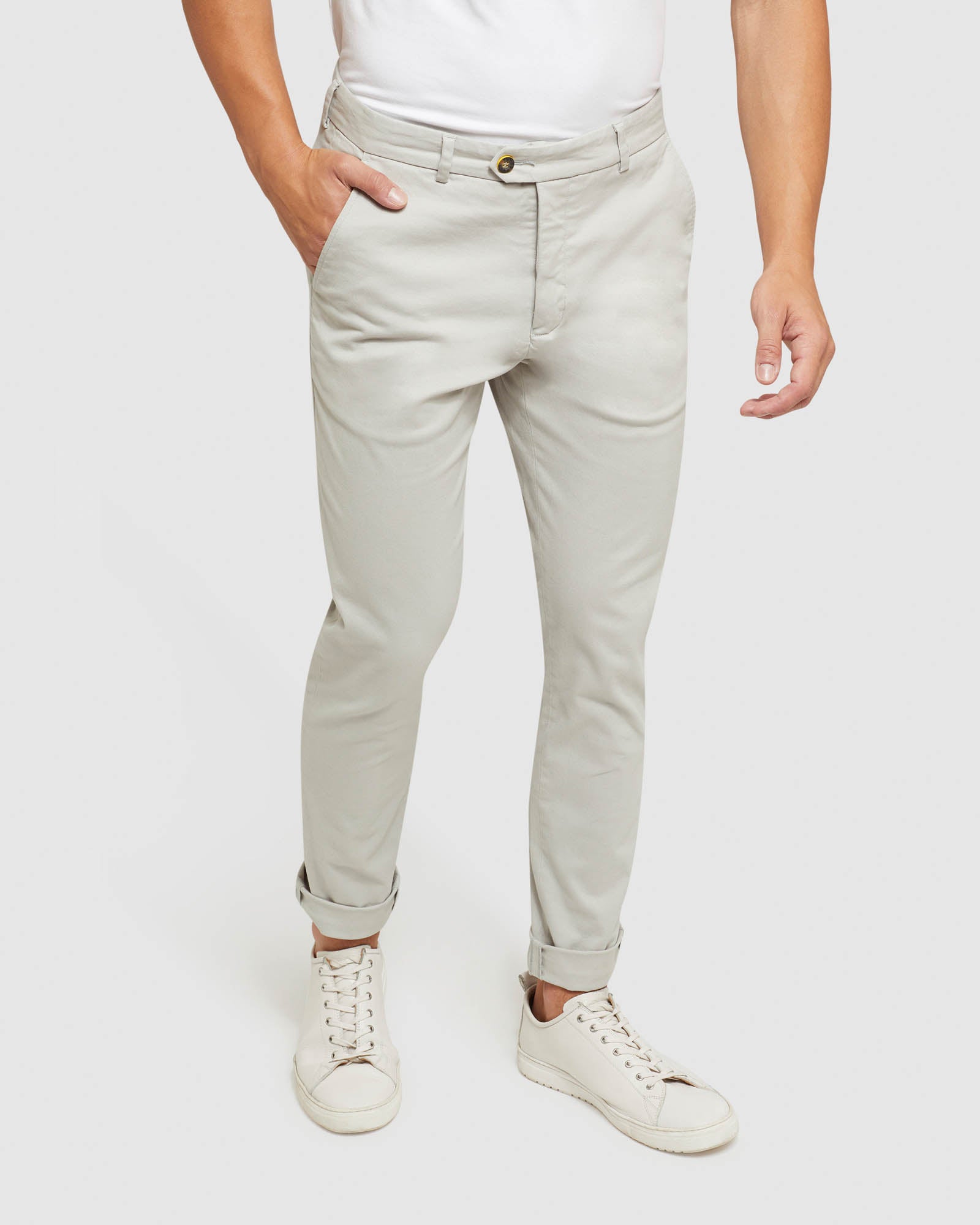 LUKA STRETCH ORGANIC COTTON PANTS