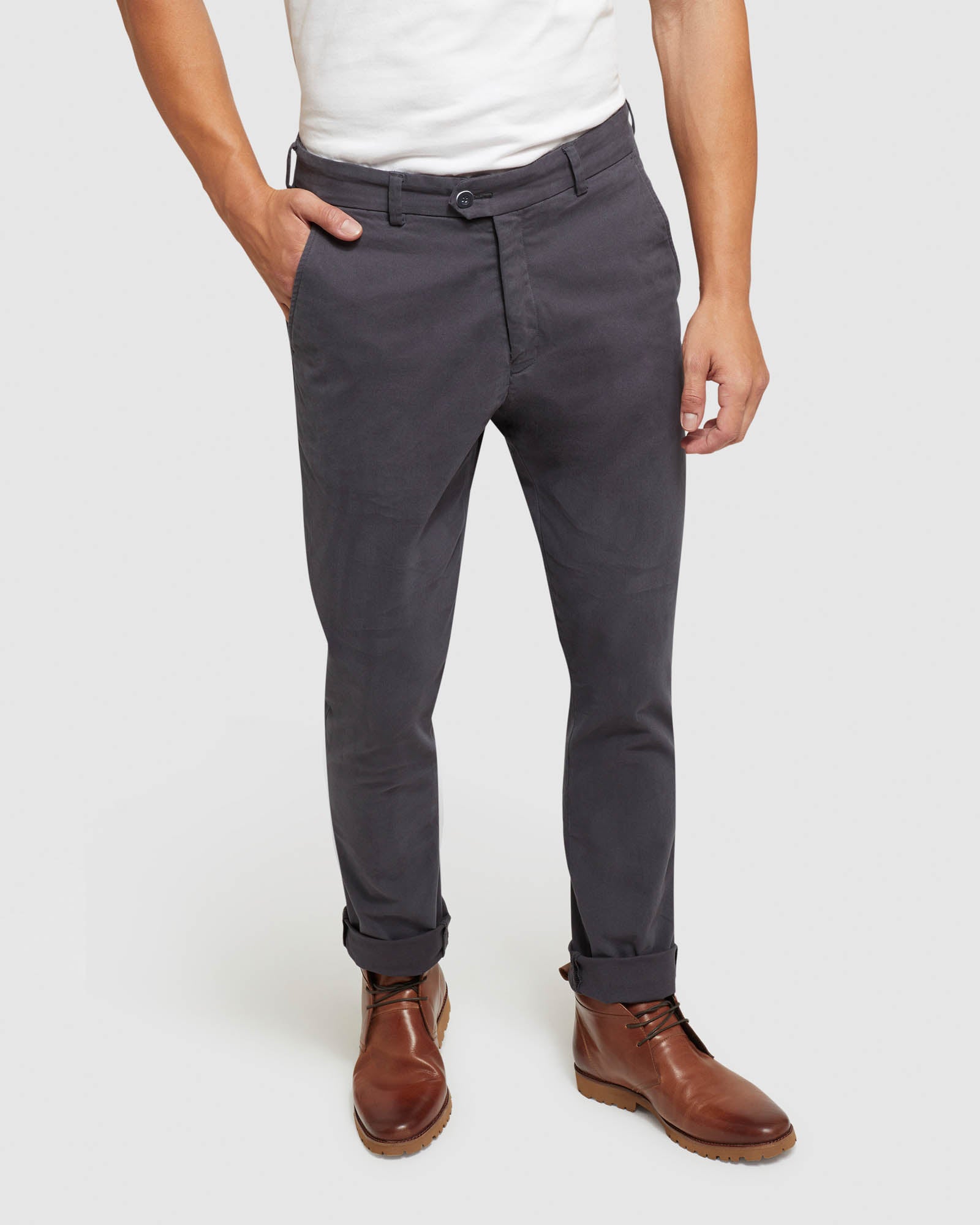 LUKA STRETCH ORGANIC COTTON PANTS