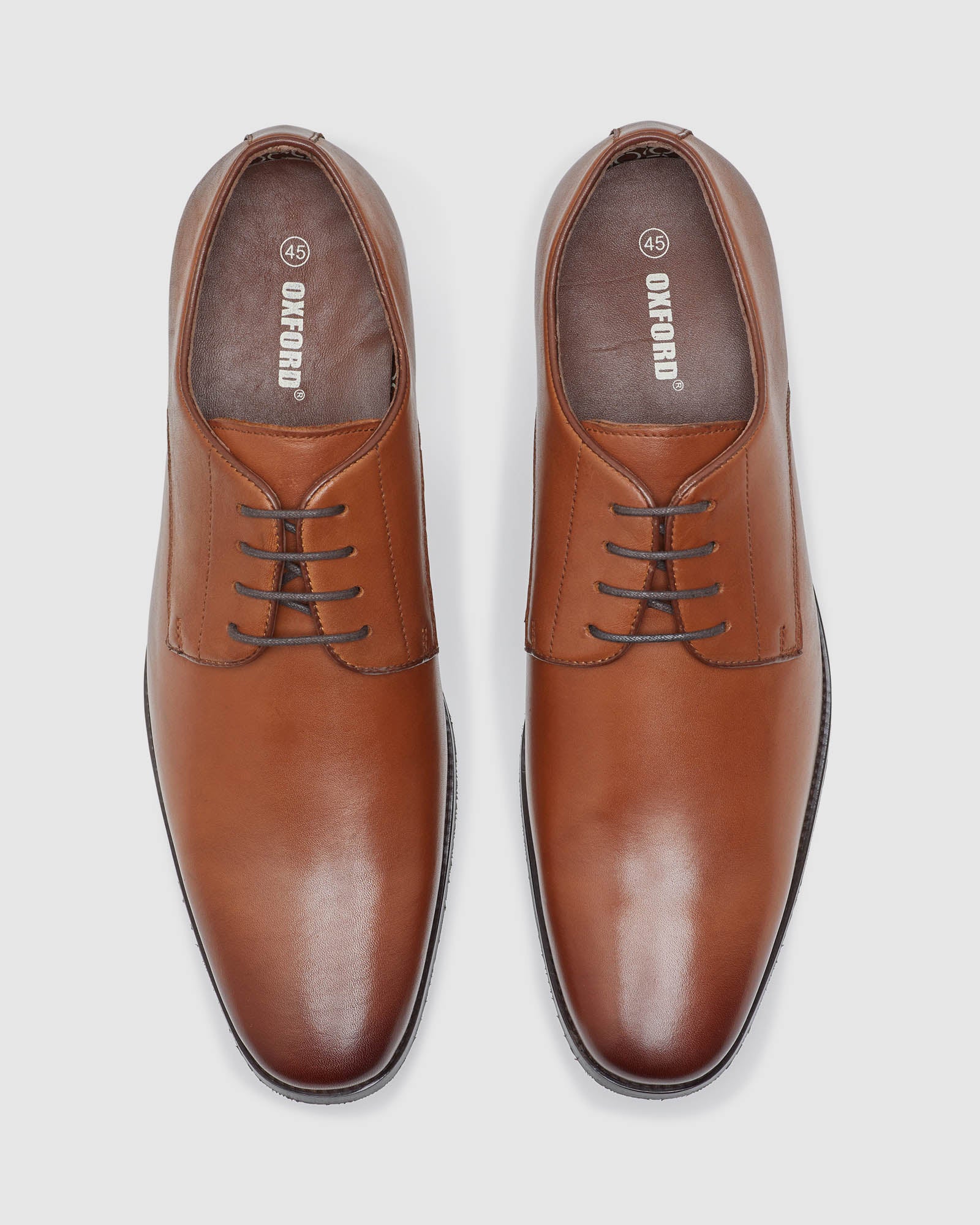 LARRY LEATHER DERBY SHOES