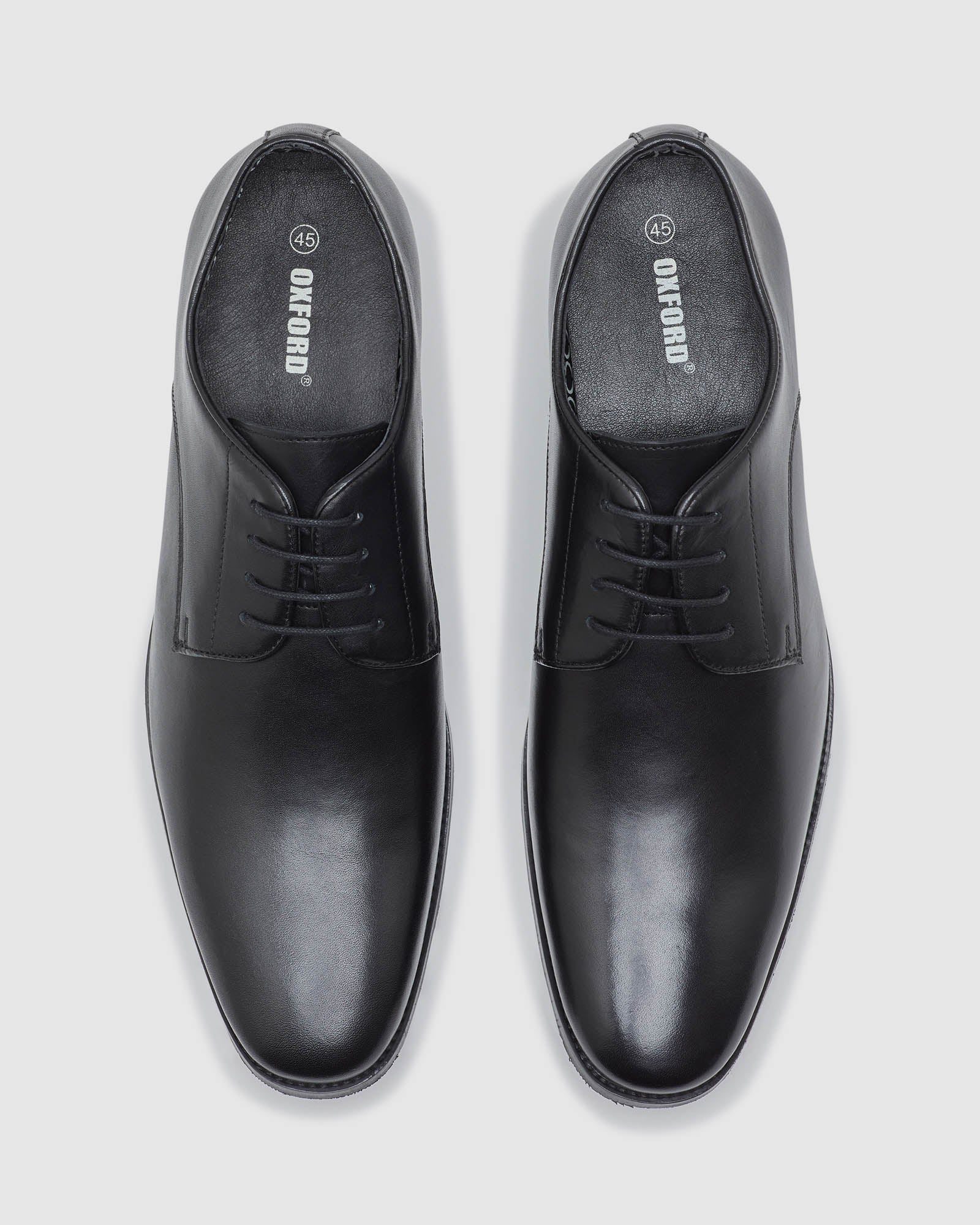 LARRY LEATHER DERBY SHOES