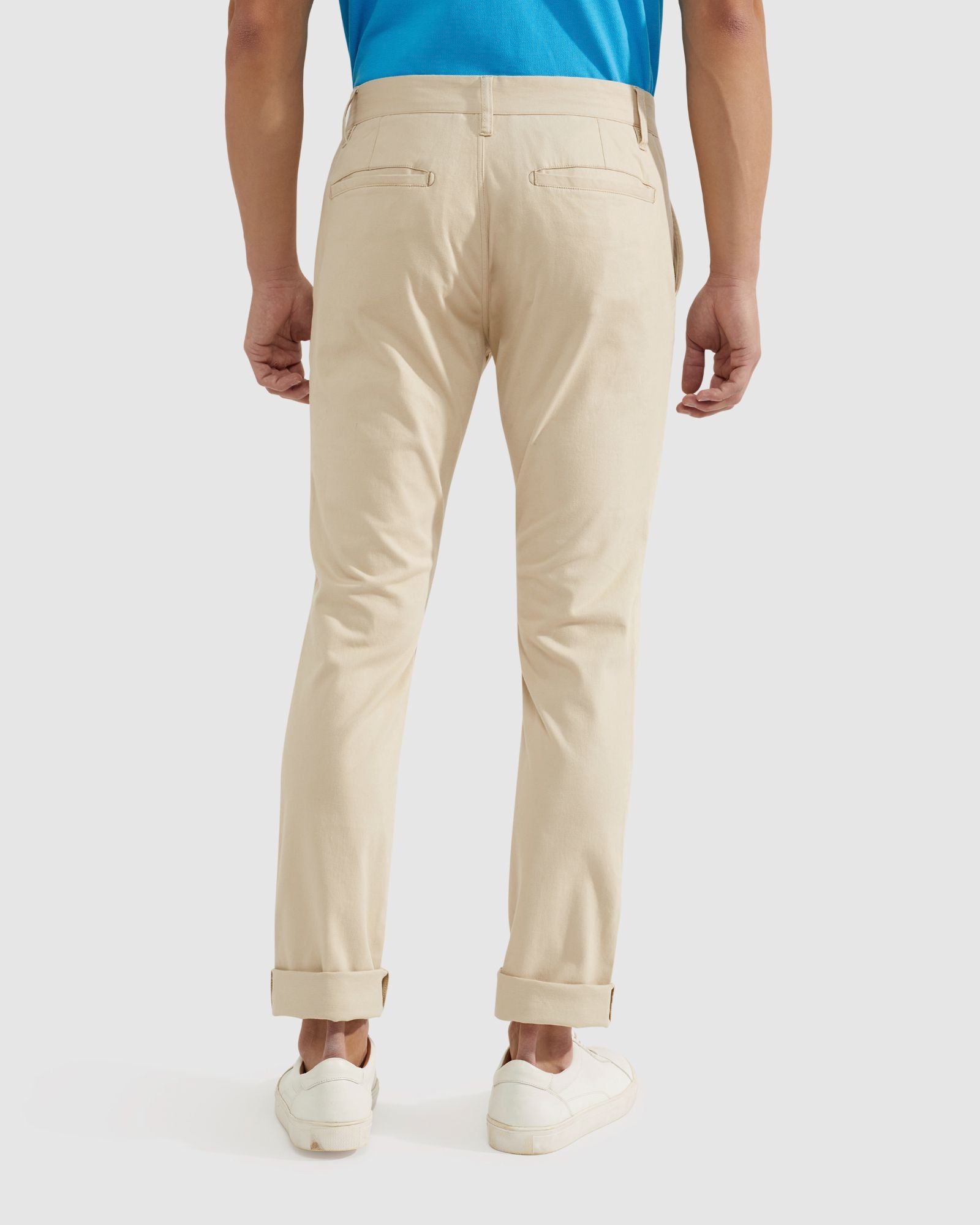 STRETCH SKNNY FIT ORGANIC COTTON CHINOS