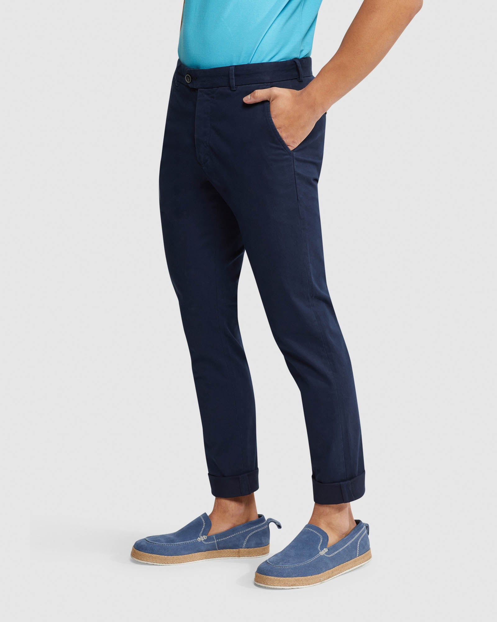 LUKA STRETCH CASUAL ORGANIC COTTON PANTS