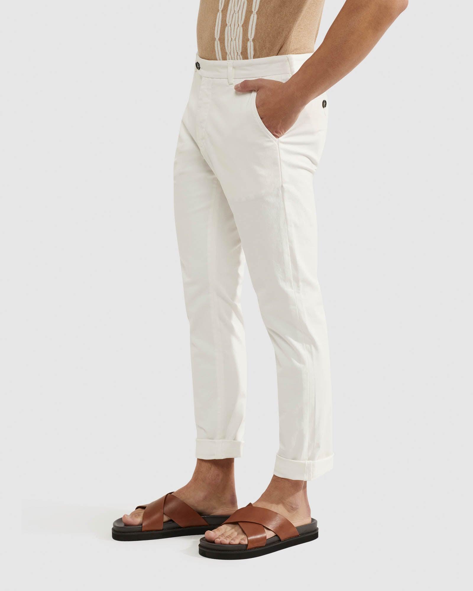 LUKA STRETCH CASUAL ORGANIC COTTON PANTS