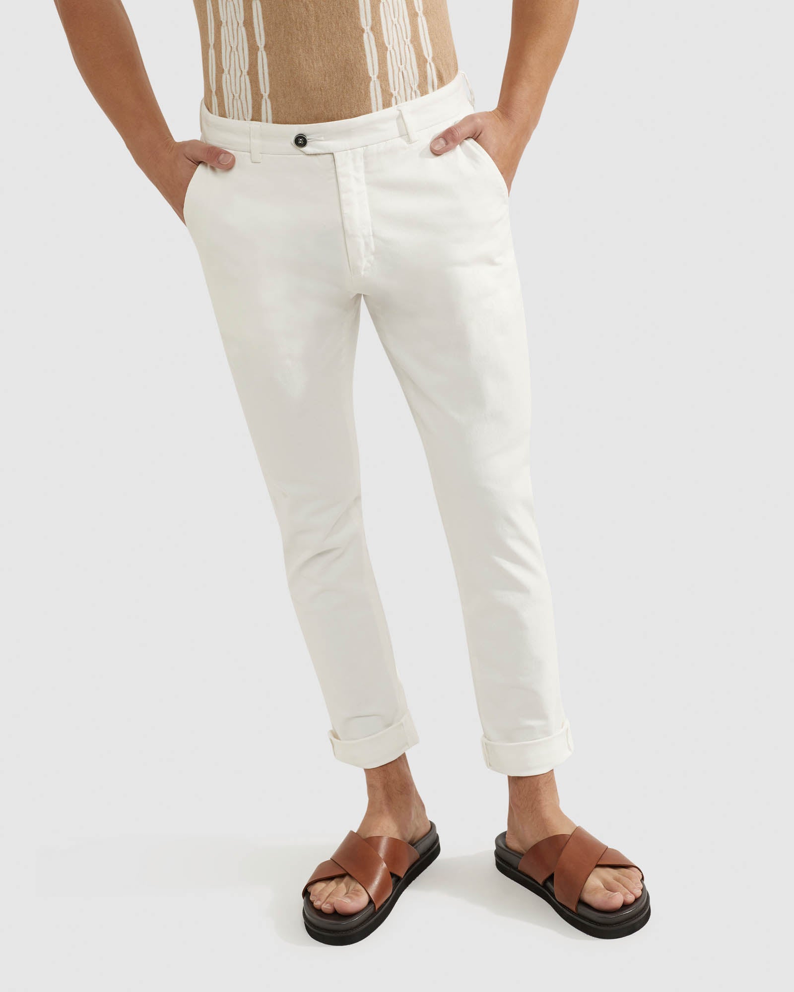 LUKA STRETCH CASUAL ORGANIC COTTON PANTS