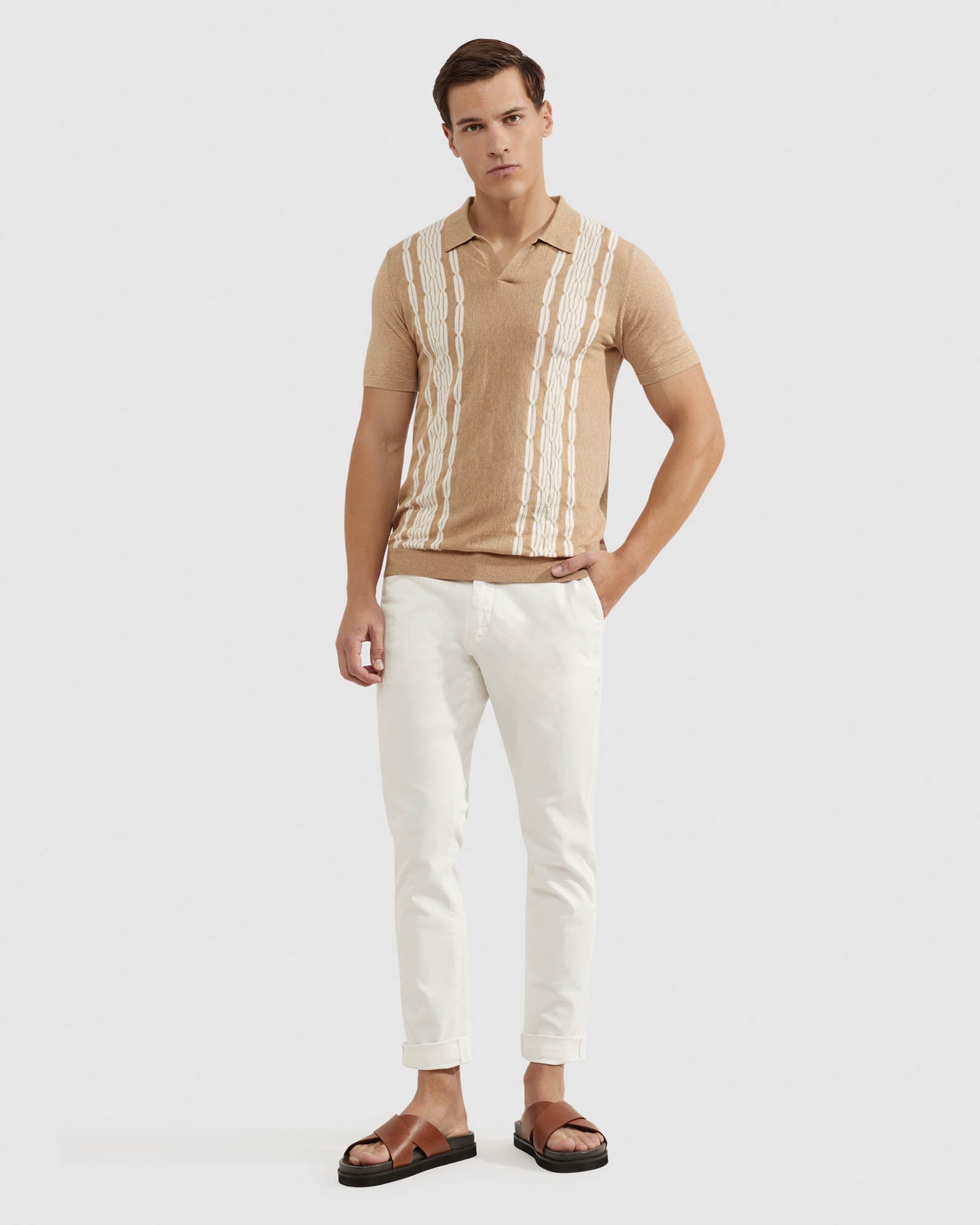 LUKA STRETCH CASUAL ORGANIC COTTON PANTS