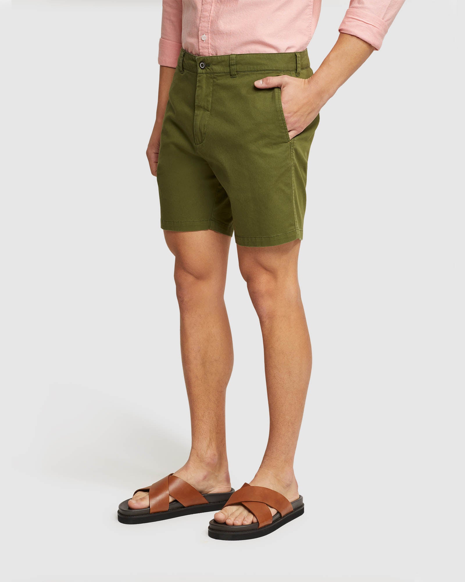 TOM STRETCH COTTON SHORTS