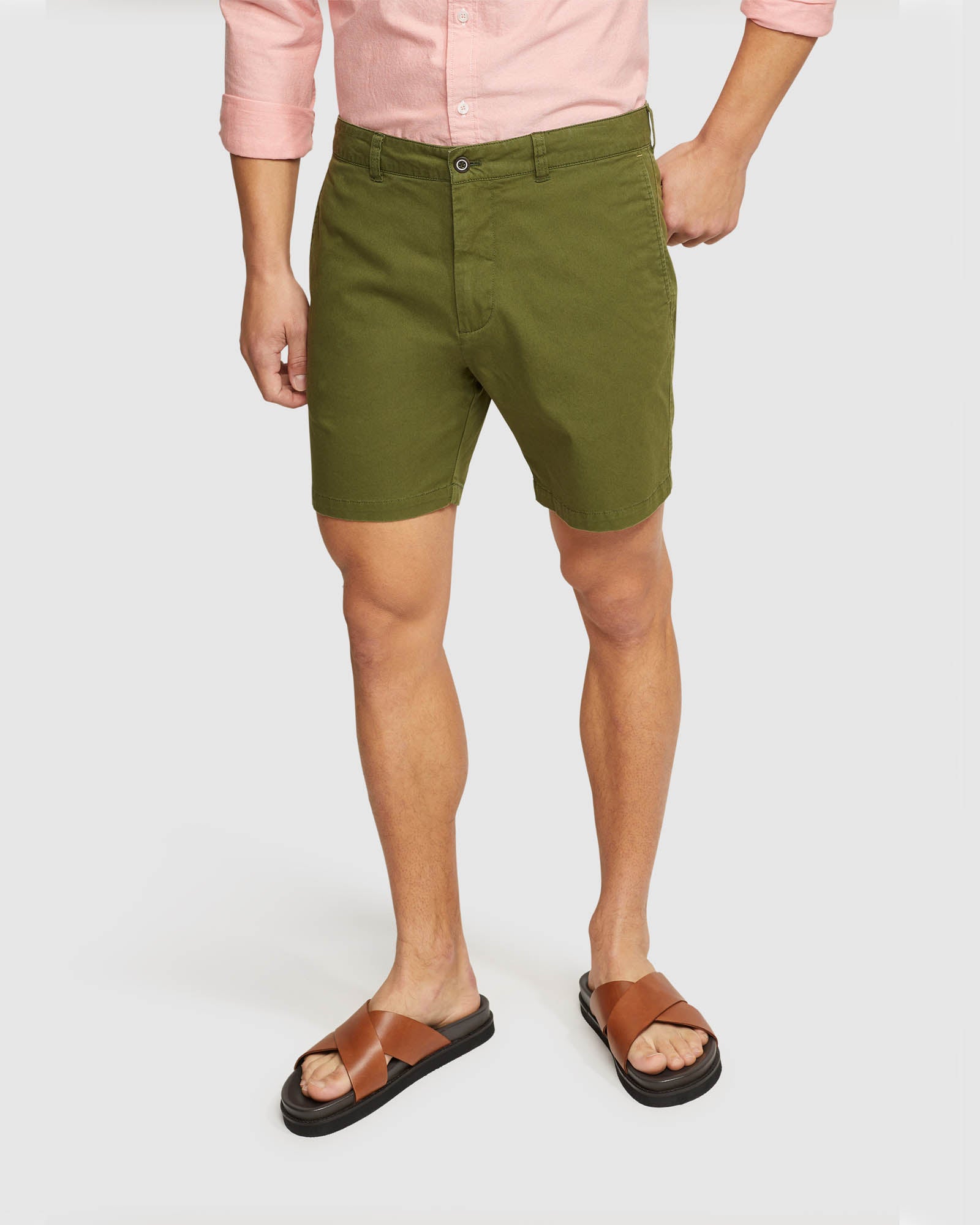 TOM STRETCH COTTON SHORTS