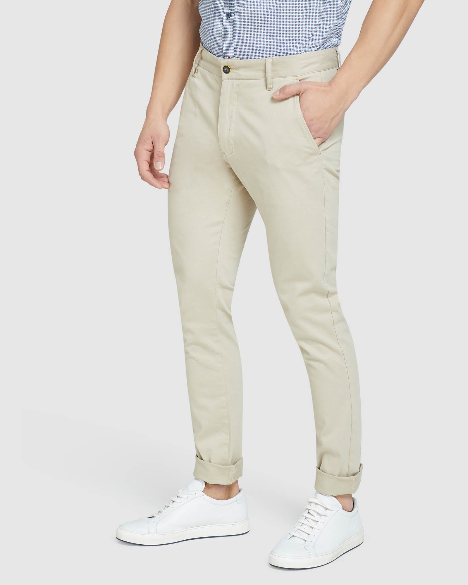 STRETCH SKINNY FIT CHINOS