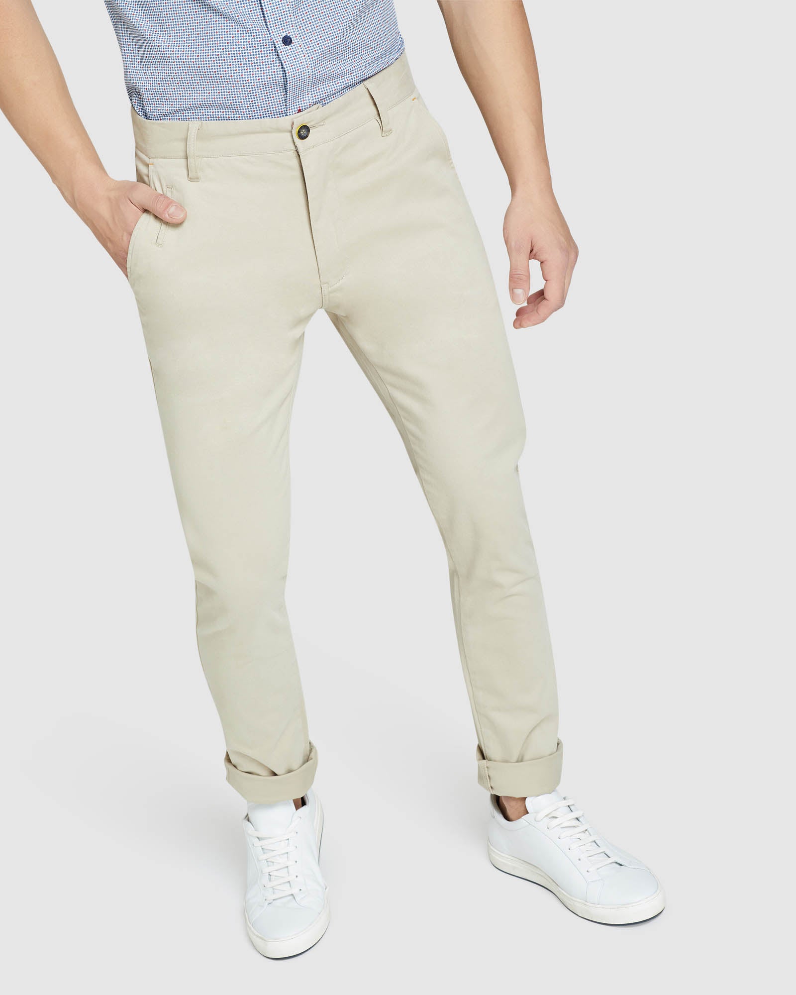 STRETCH SKINNY FIT CHINOS