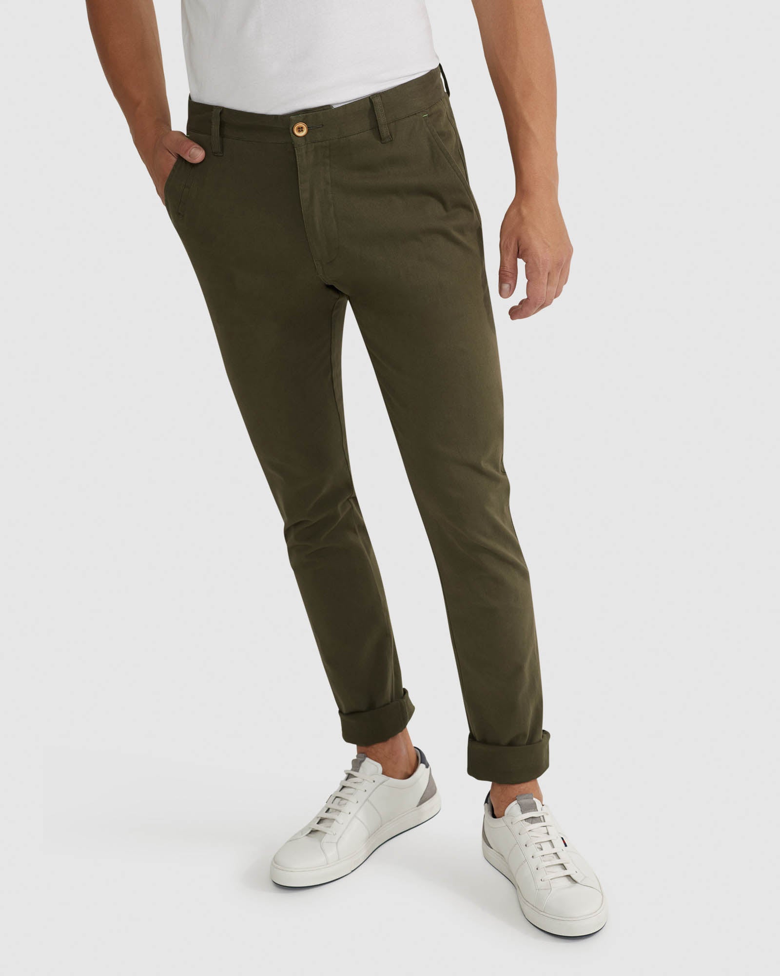 STRETCH SKINNY FIT CHINOS