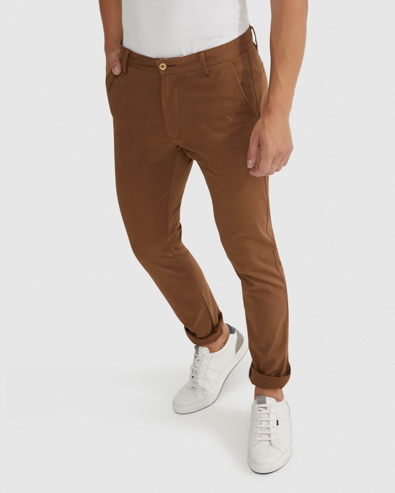 STRETCH SKINNY FIT CHINOS