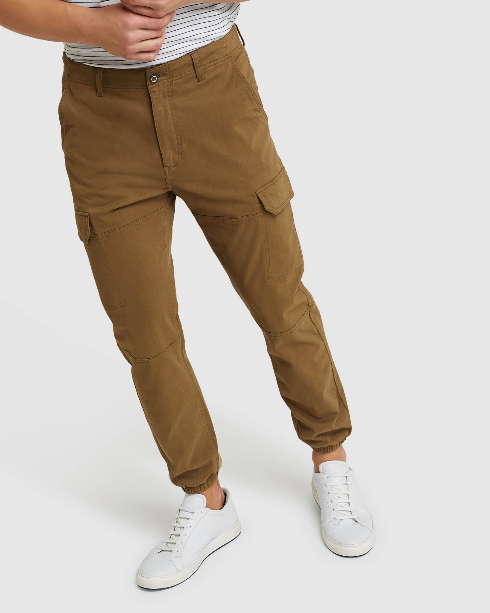 FOREST ELASTIC HEM PANTS