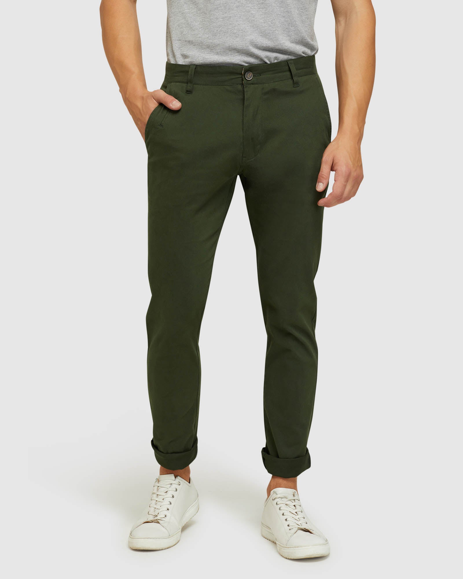 STRETCH SKINNY FIT CHINOS