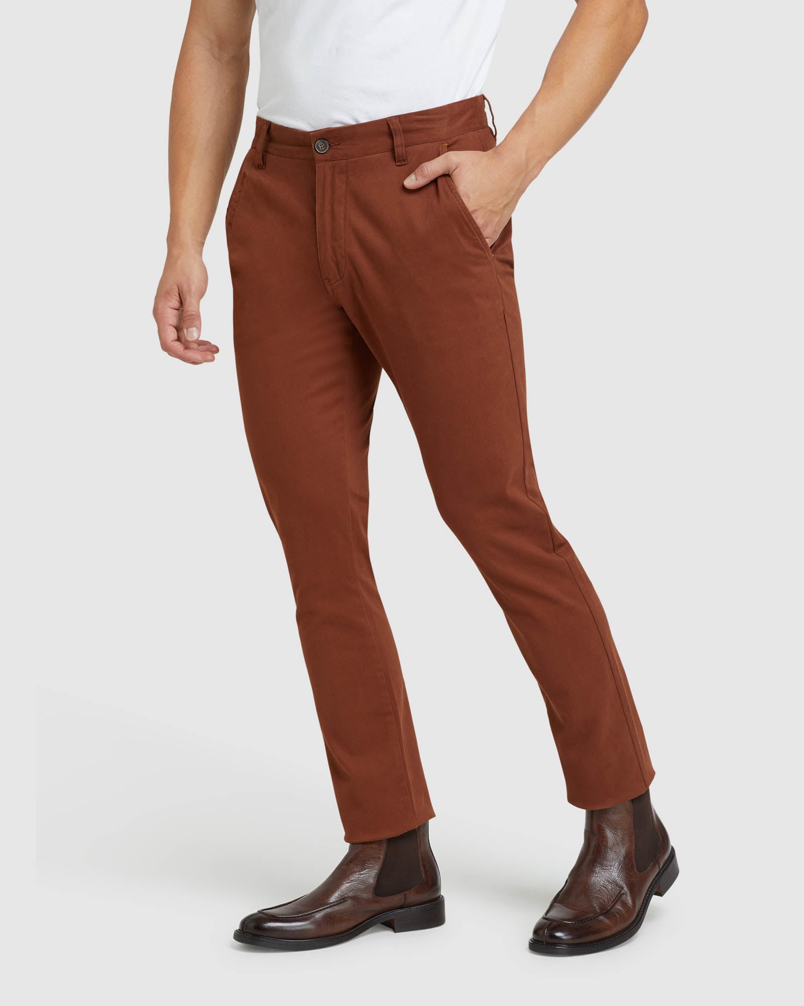 STRETCH SKINNY FIT CHINOS