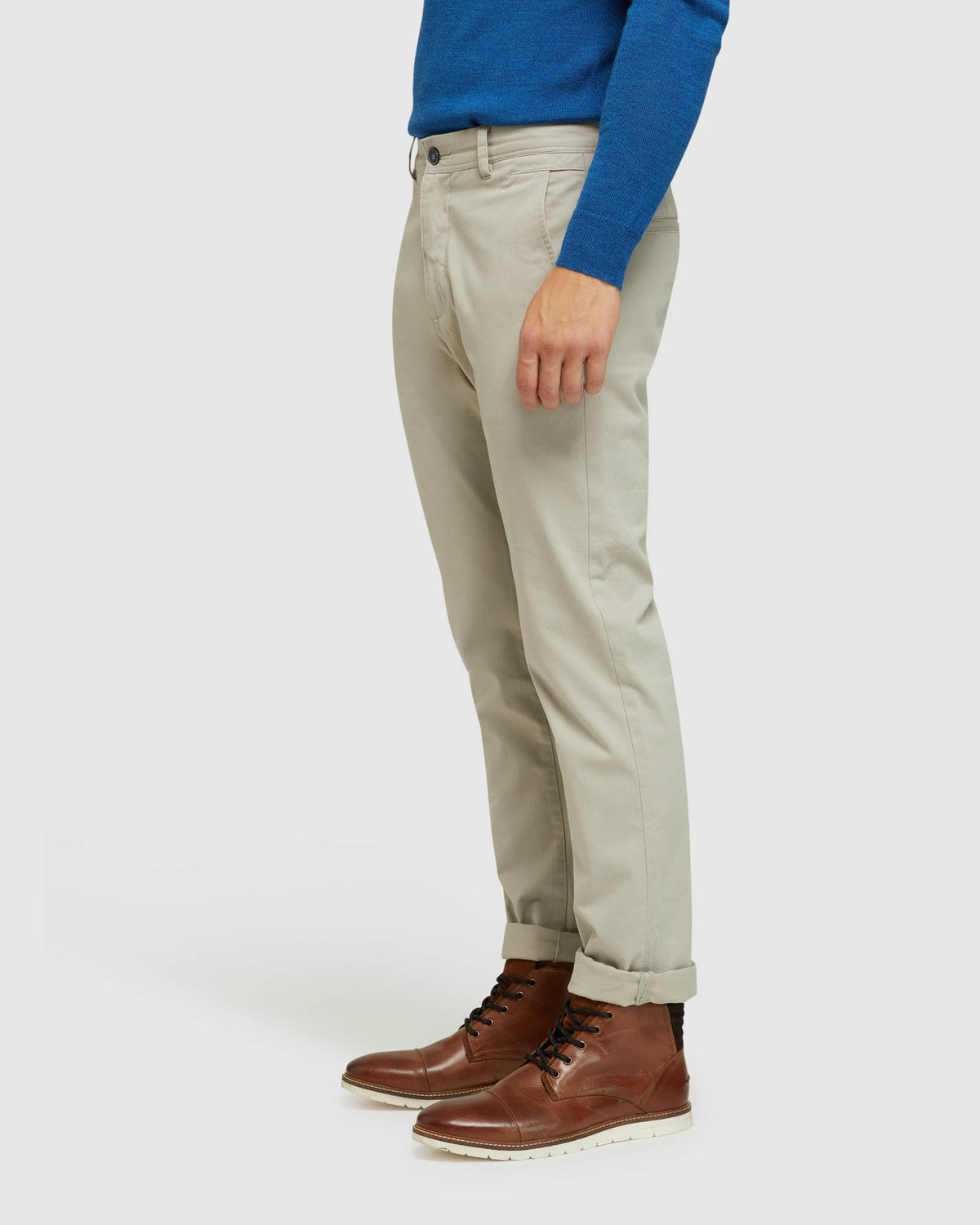 chinos with cowboy boots