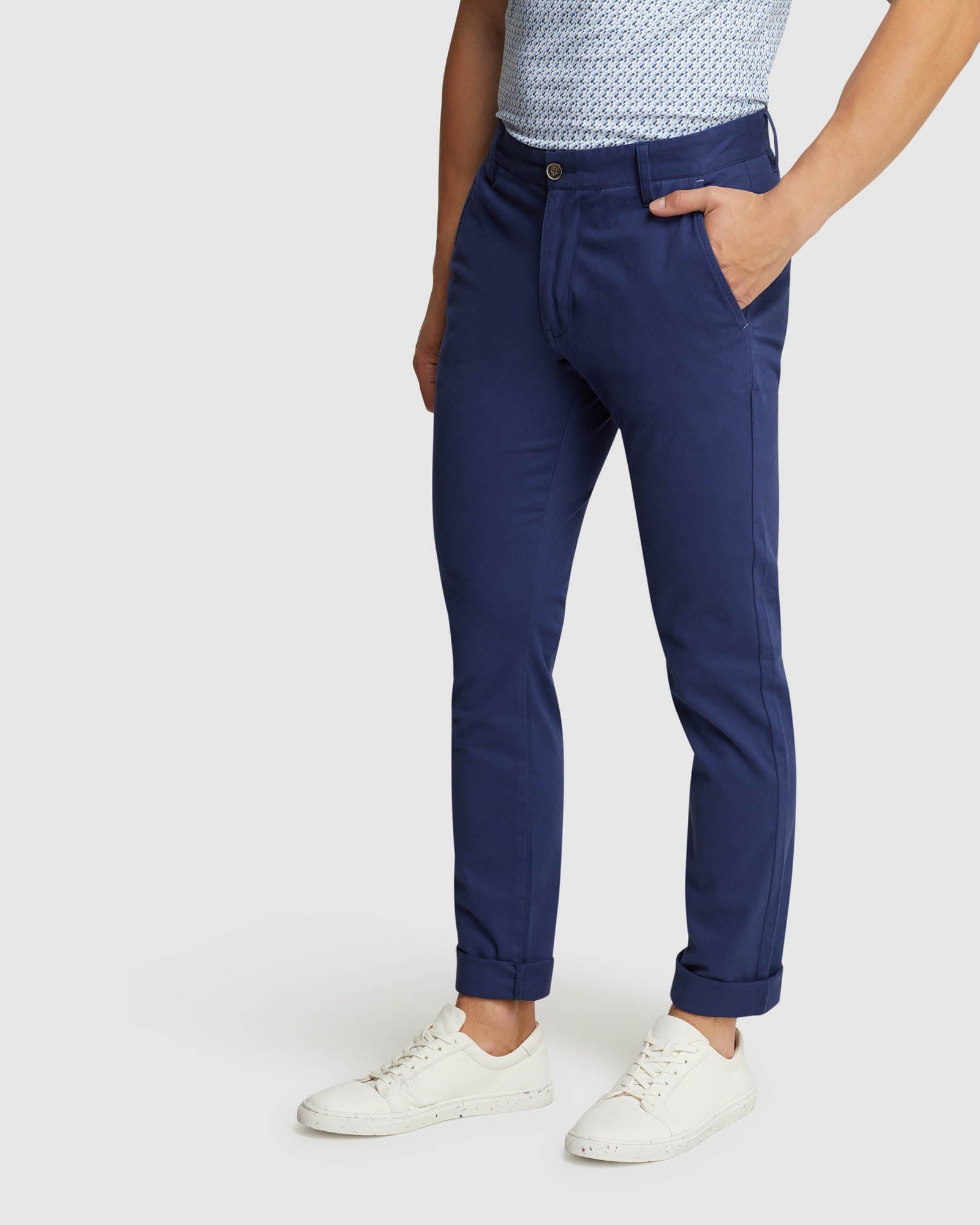 STRETCH SKINNY ORGANIC COTTON CHINOS