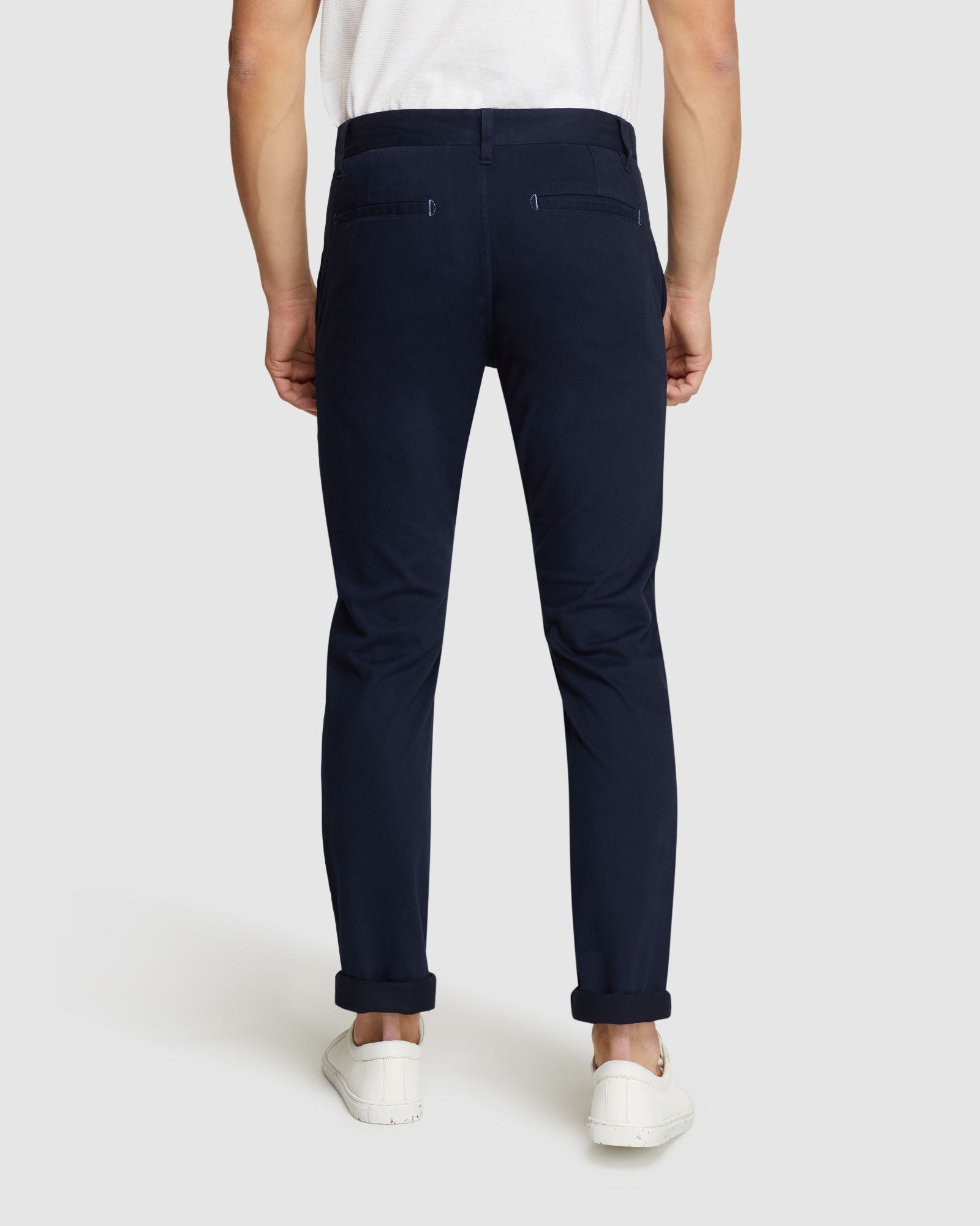 STRETCH SKINNY ORGANIC COTTON CHINOS