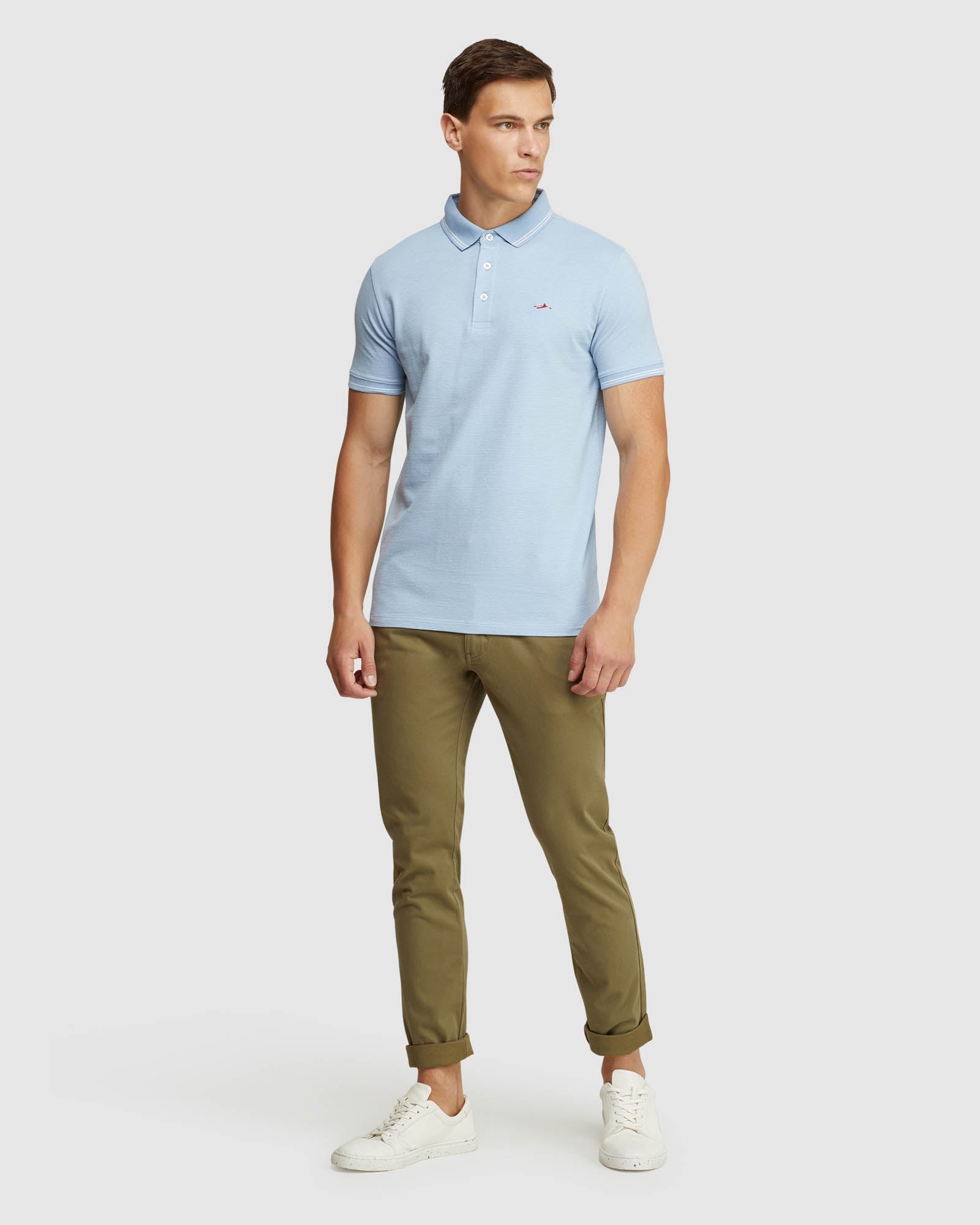 STRETCH SKINNY ORGANIC COTTON CHINOS