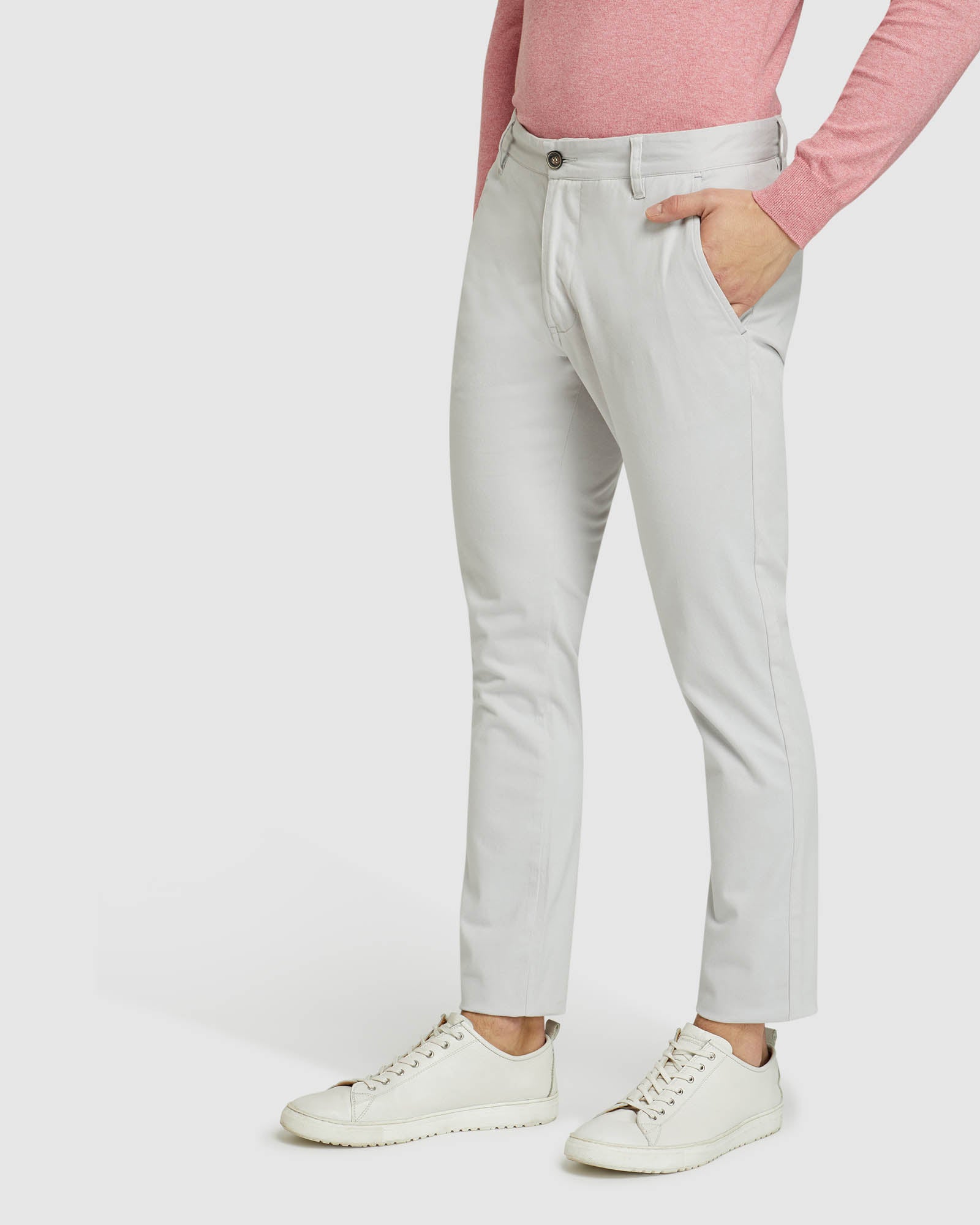 STRETCH SKINNY ORGANIC COTTON CHINOS