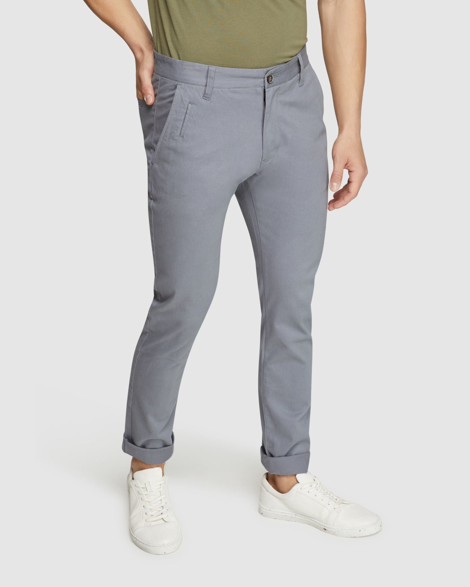 STRETCH SKINNY ORGANIC COTTON CHINOS