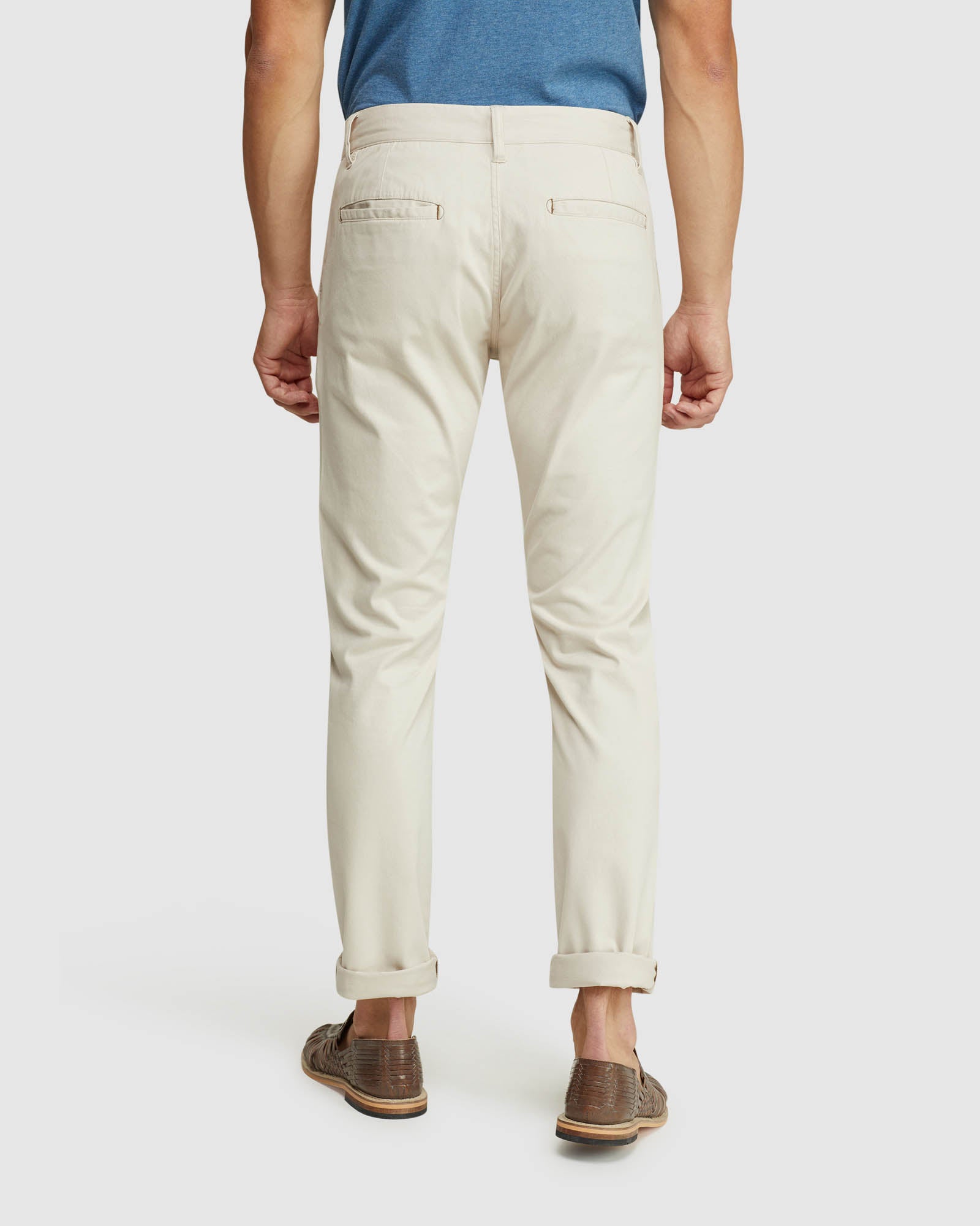 STRETCH SKINNY ORGANIC COTTON CHINOS