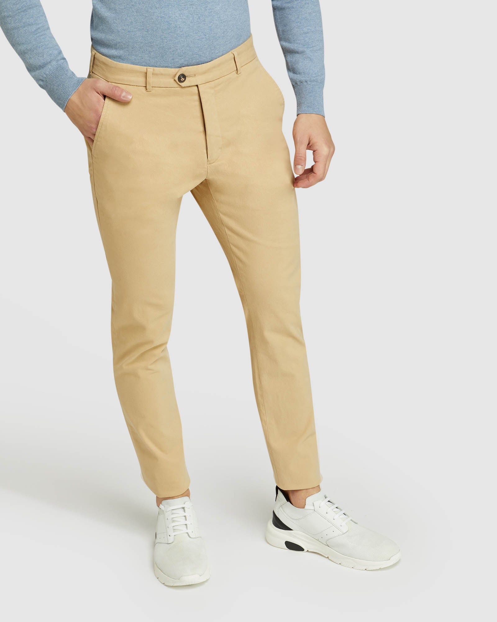 LUKA STRETCH ORGANIC COTTON CHINOS