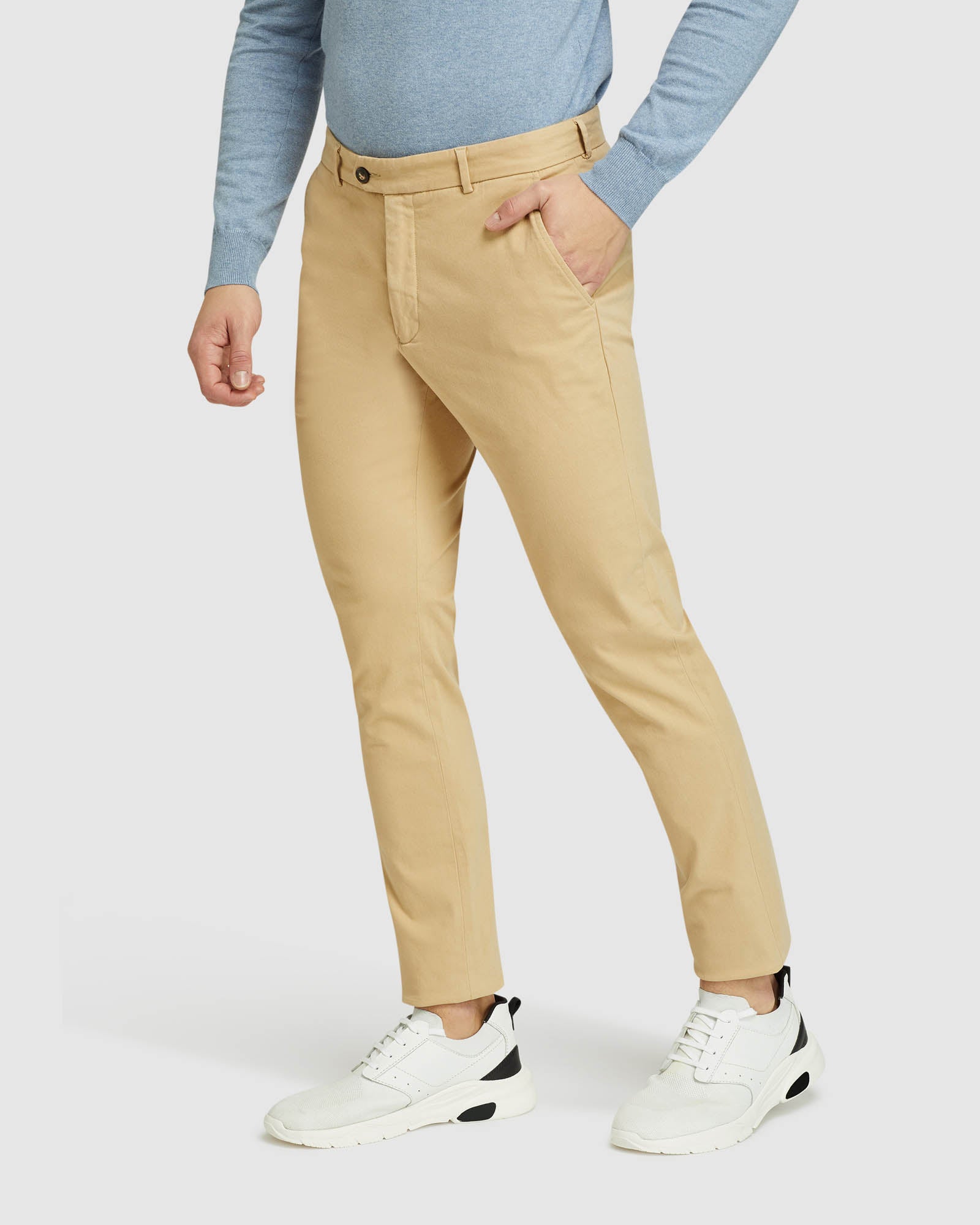 LUKA STRETCH ORGANIC COTTON CHINOS