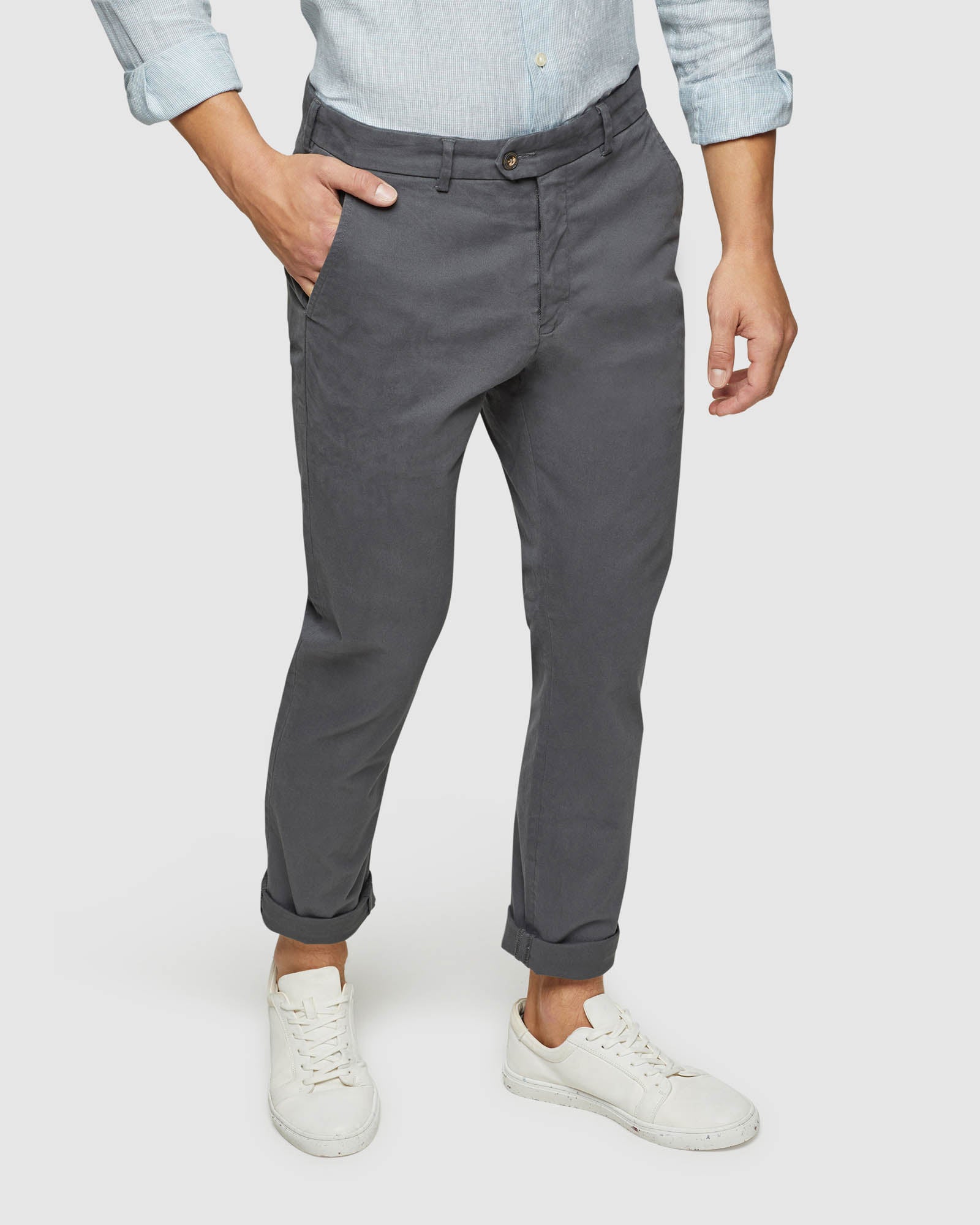 LUKA STRETCH ORGANIC COTTON CHINOS