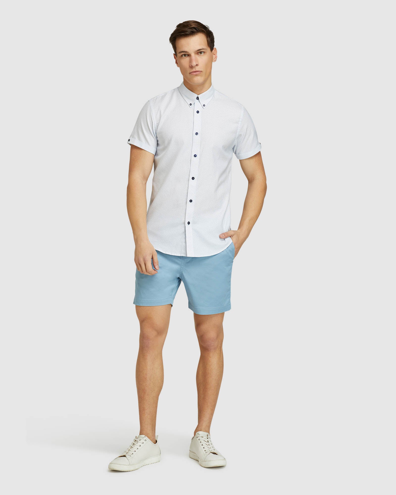 TOBY STRETCH ORGANIC COTTON SHORTS