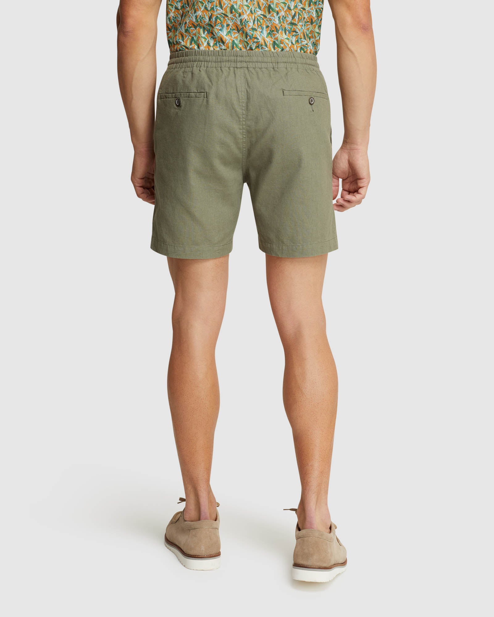 TOBY LINEN COTTON SHORTS