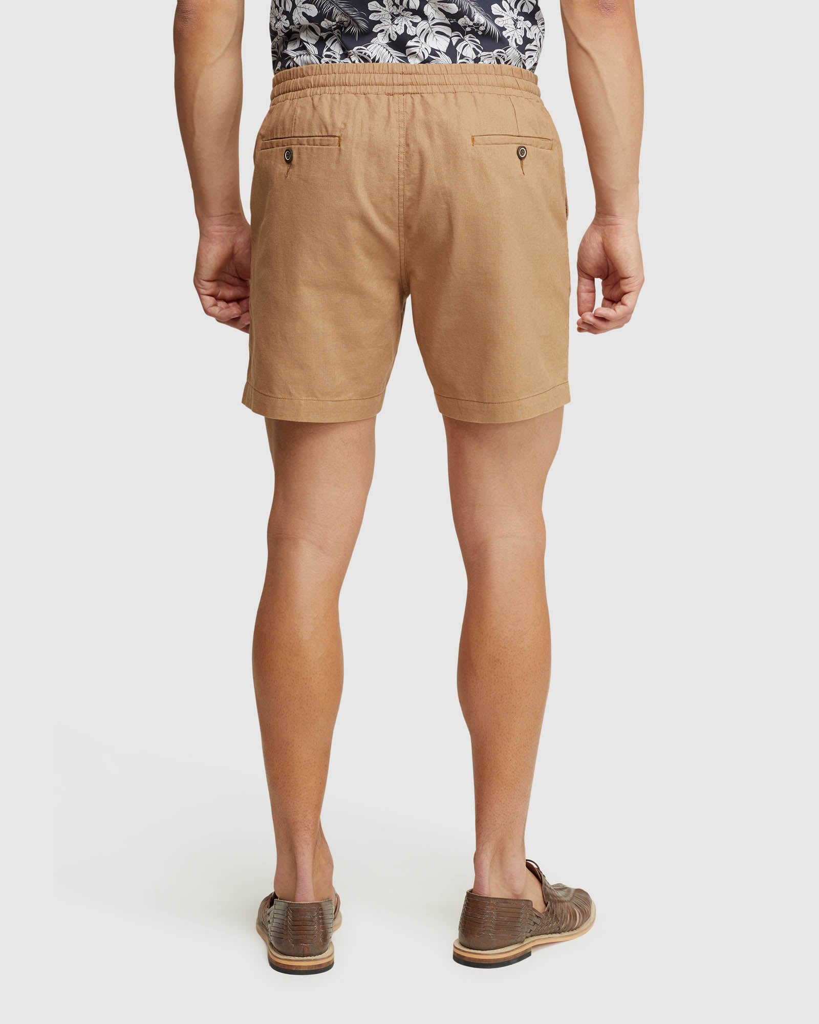 TOBY LINEN COTTON SHORTS