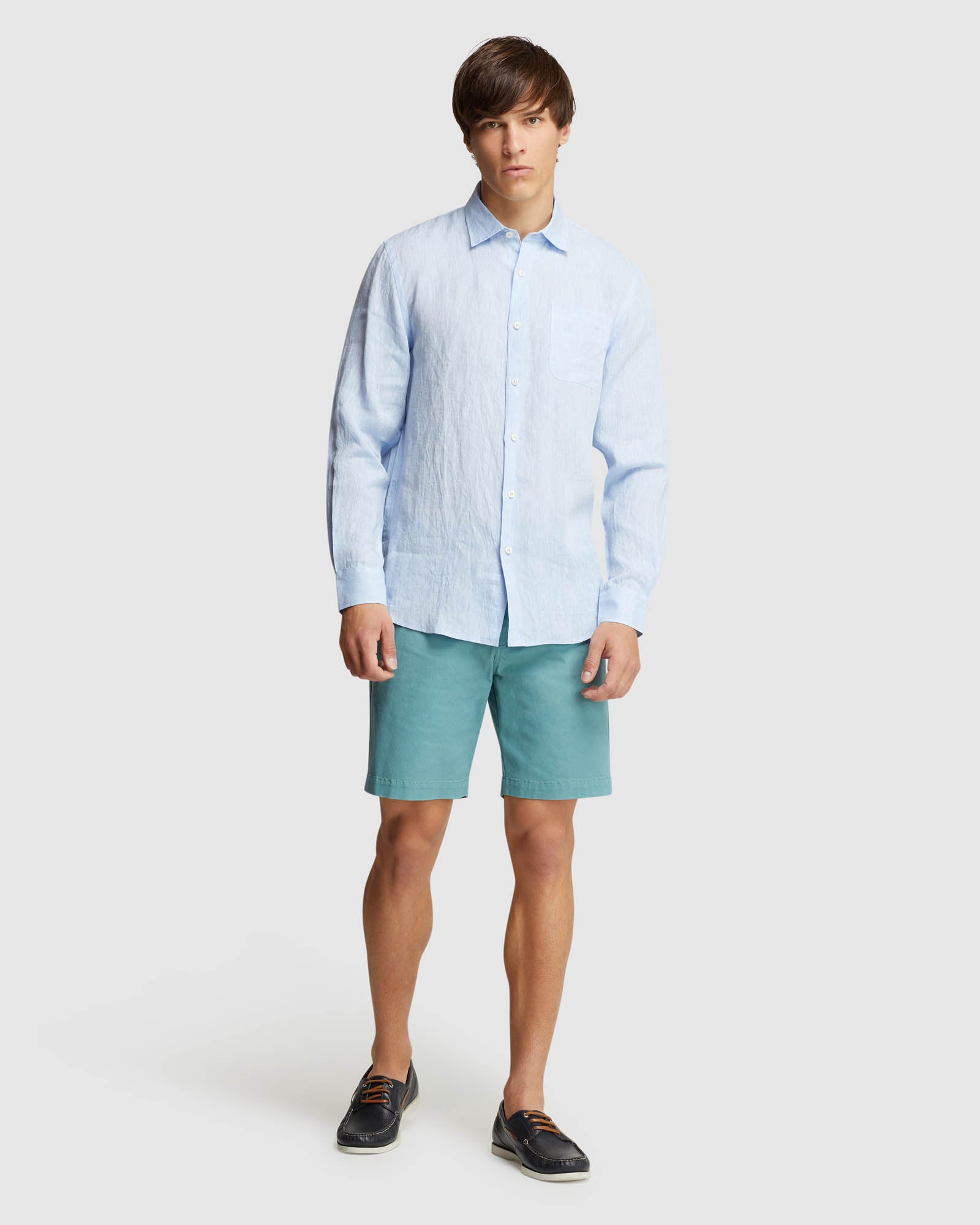 HENRY ORGANIC COTTON CHINO SHORTS