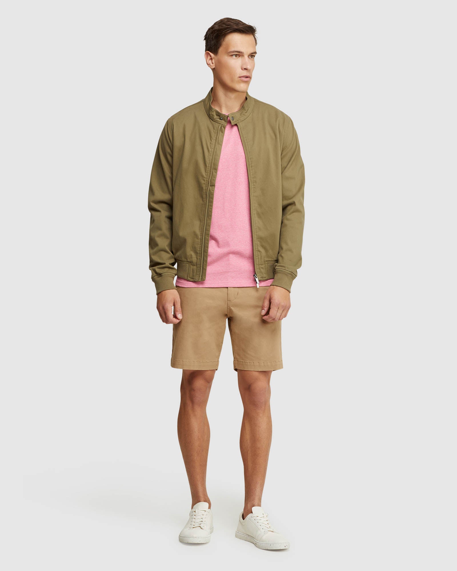 HENRY ORGANIC COTTON CHINO SHORTS