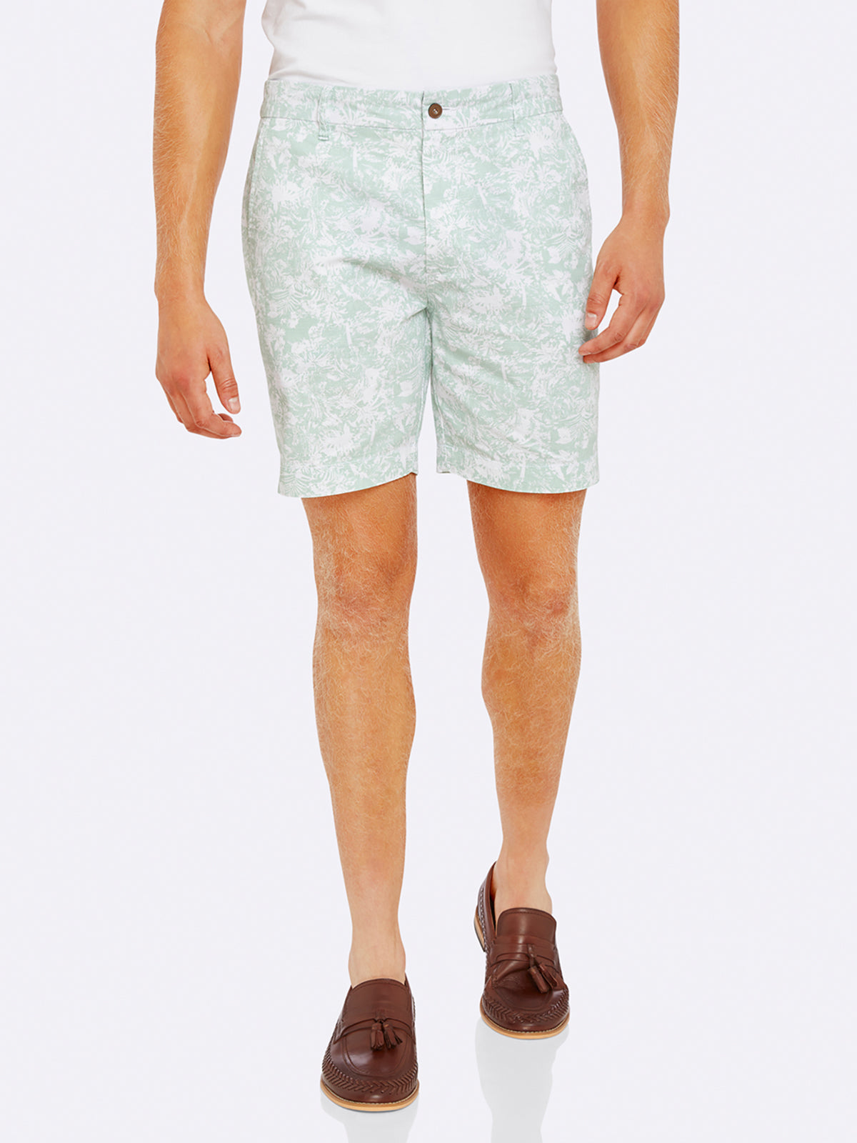 HENRY PRINTED COTTON SHORTS