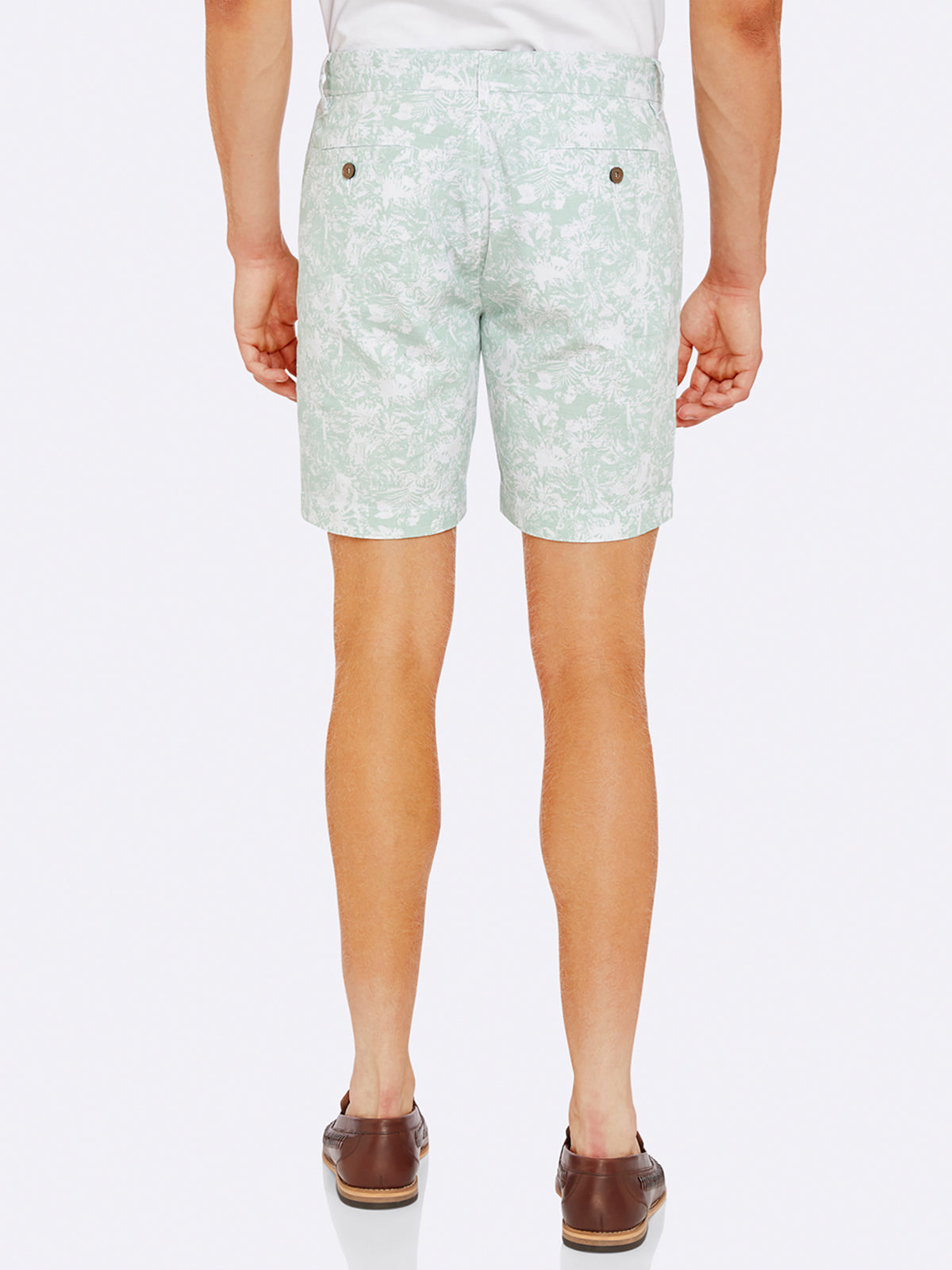 HENRY PRINTED COTTON SHORTS