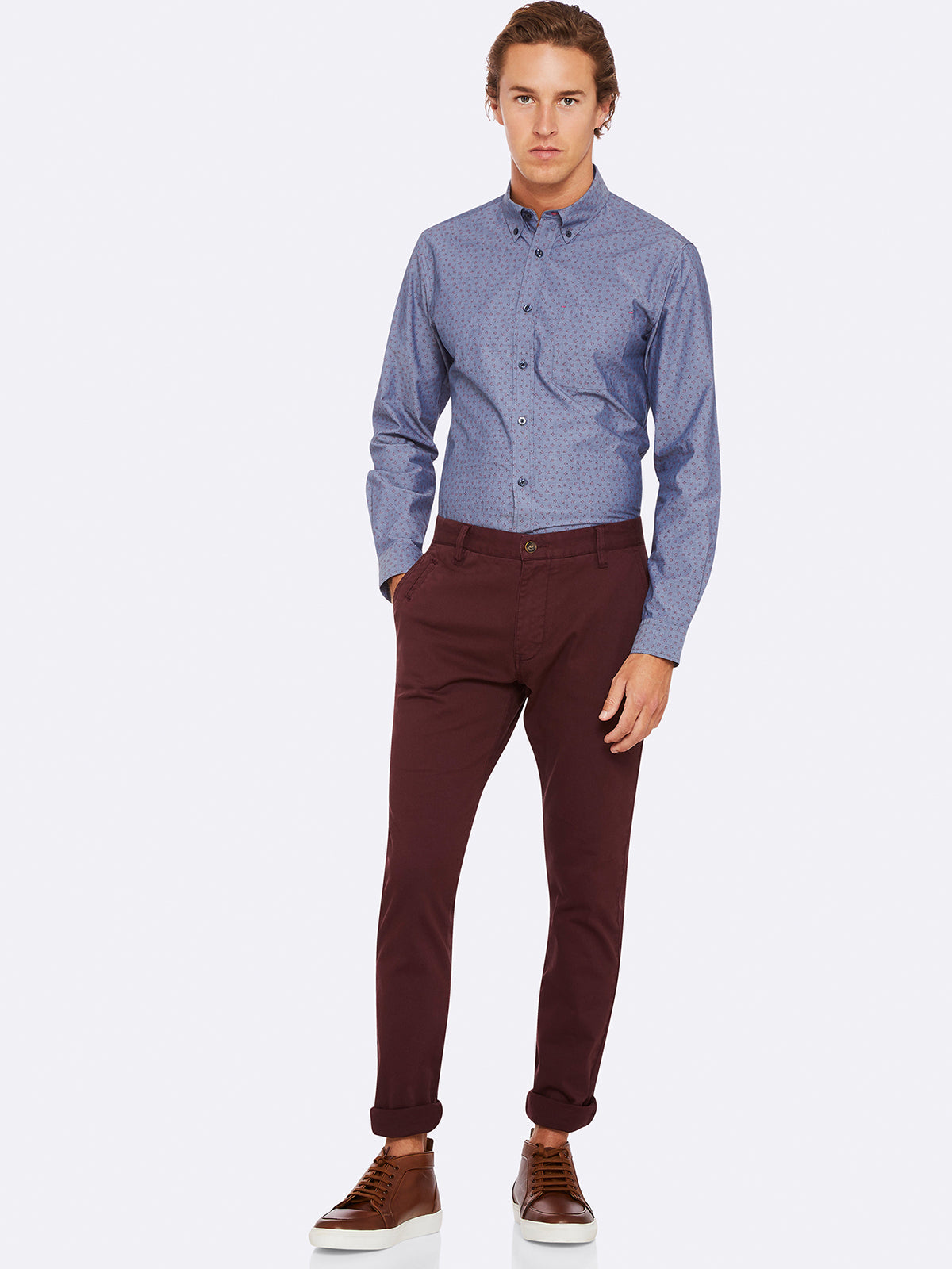 STRETCH SKINNY FIT CHINOS