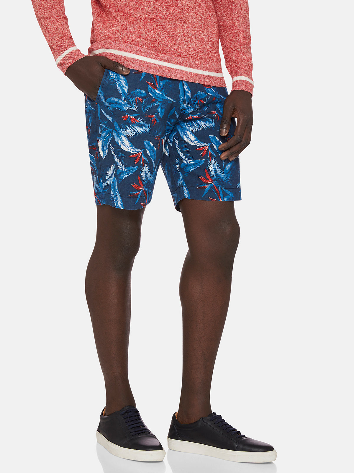 HENRY TROPICAL PRINT SHORTS