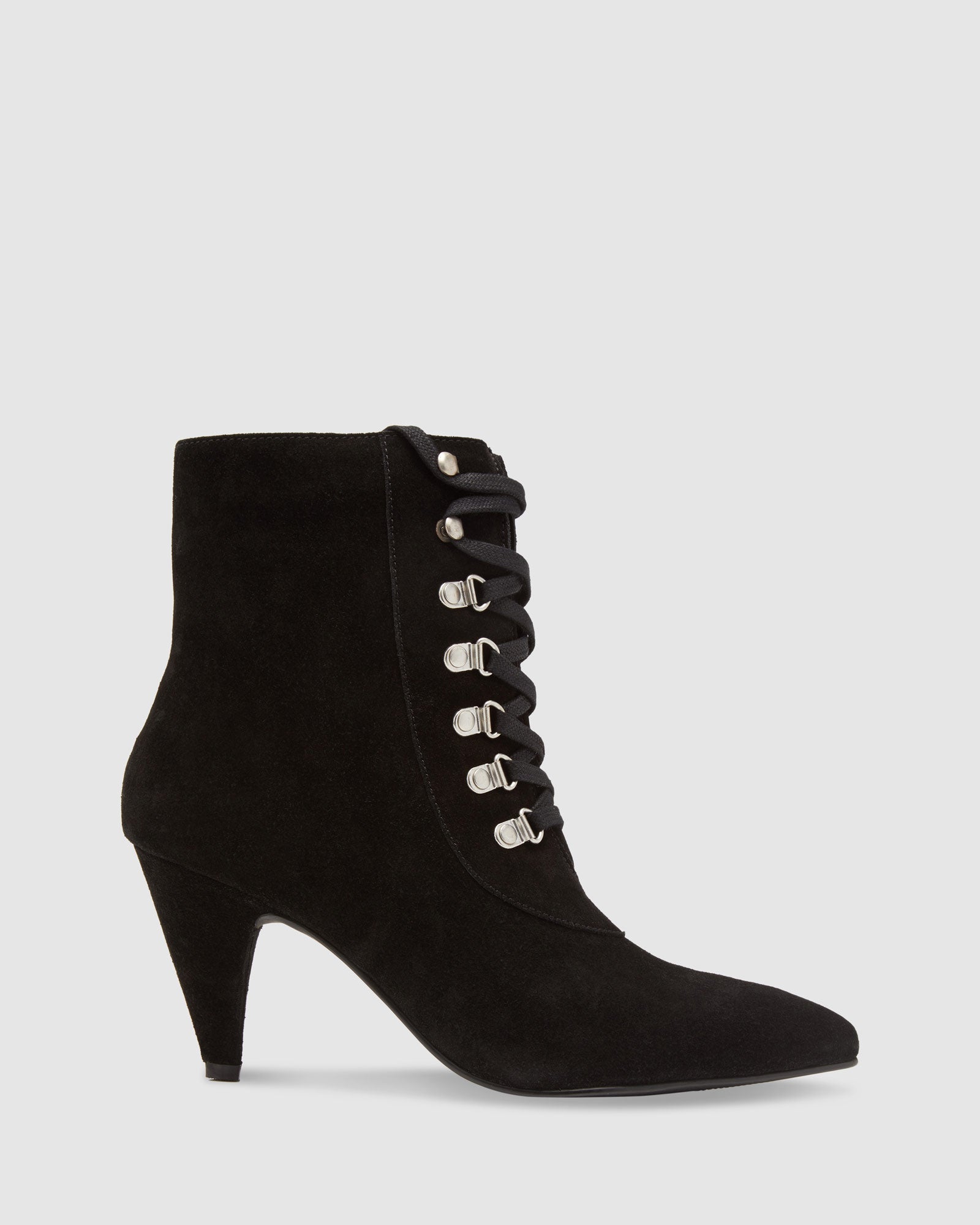 ROCHELLE SUEDE LACE UP BOOT