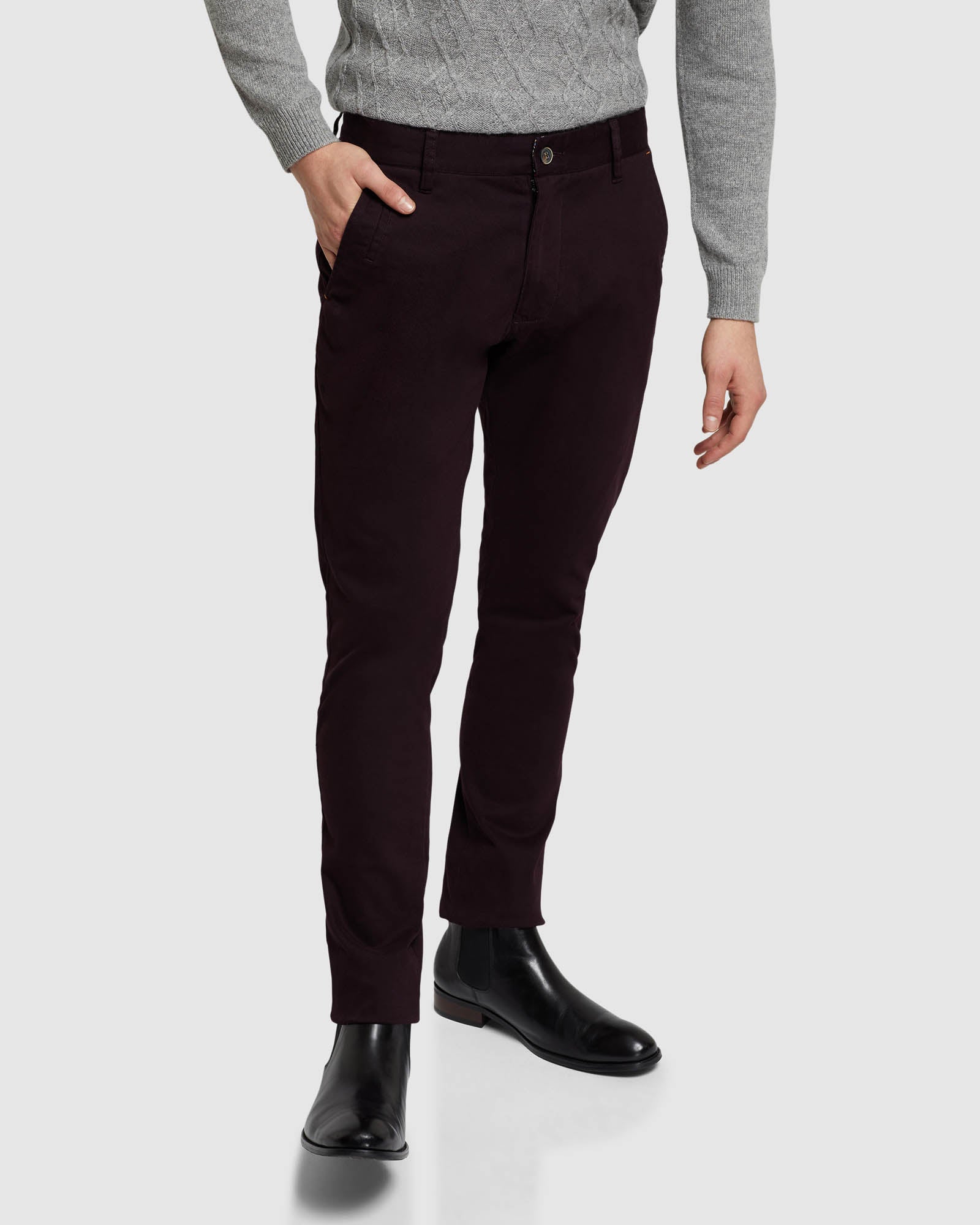 STRETCH SKINNY FIT CHINOS