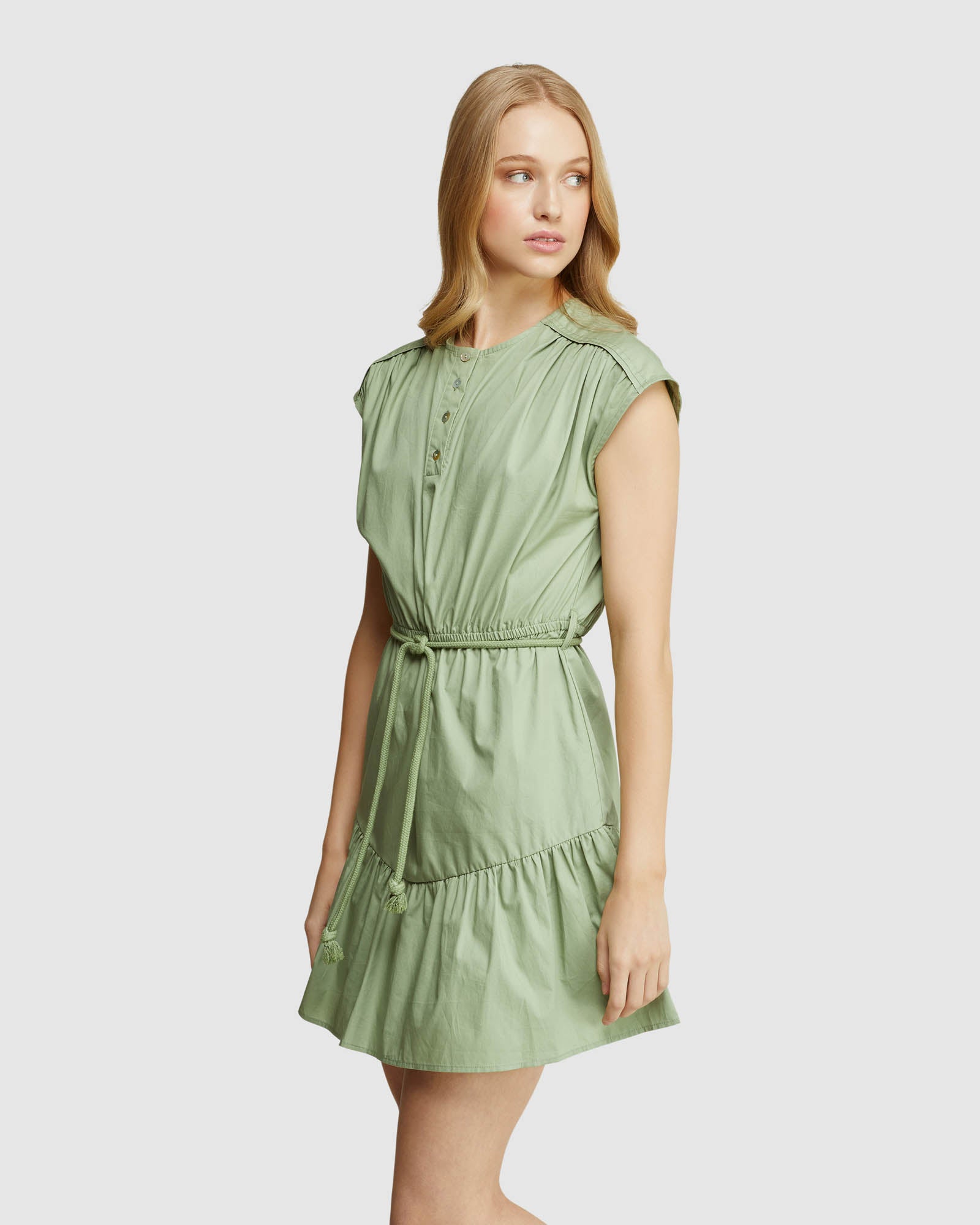 NAHA POPLIN DRESS